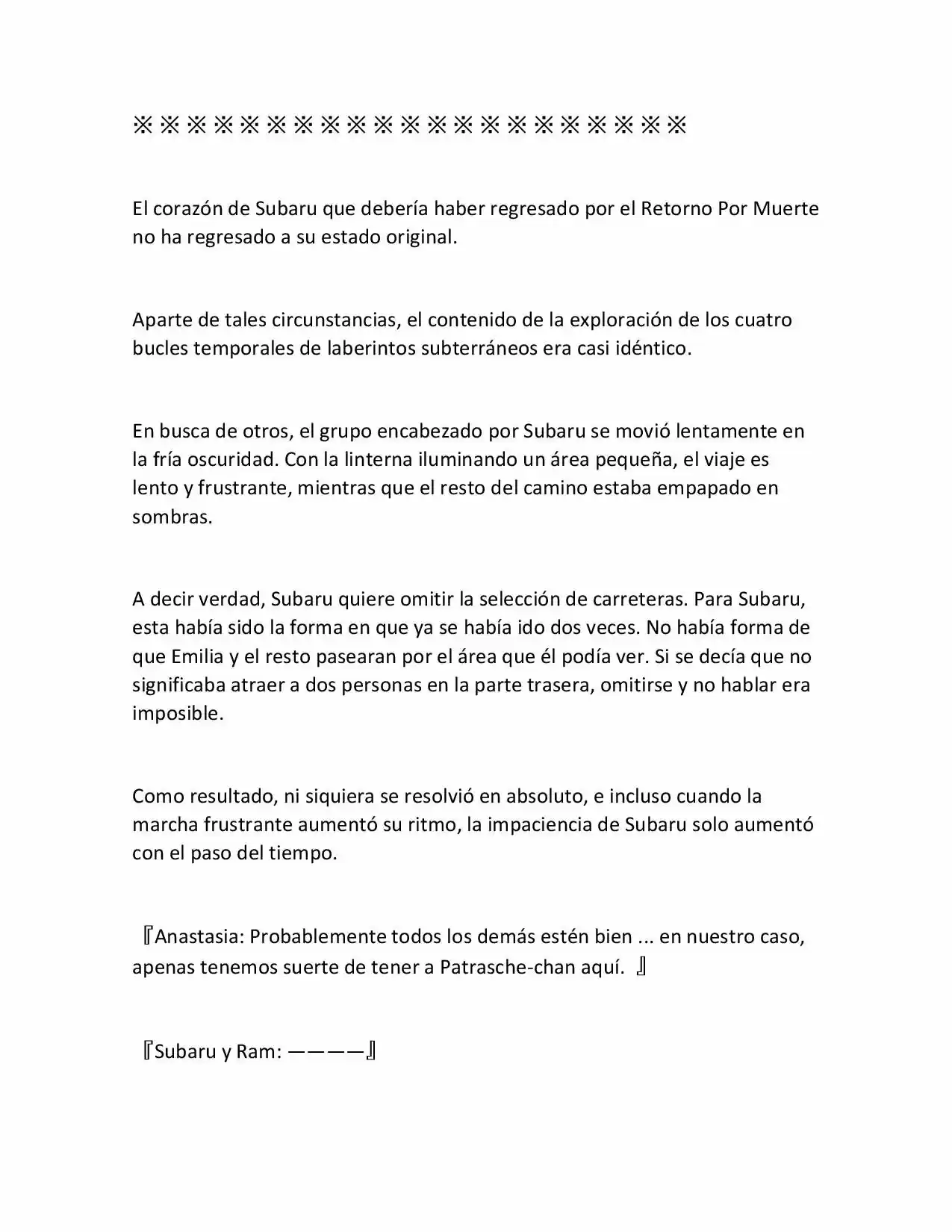 Re:Zero Kara Hajimeru Isekai Seikatsu (Novela) - Capítulo 257 - Página 15 - LectorTMOo