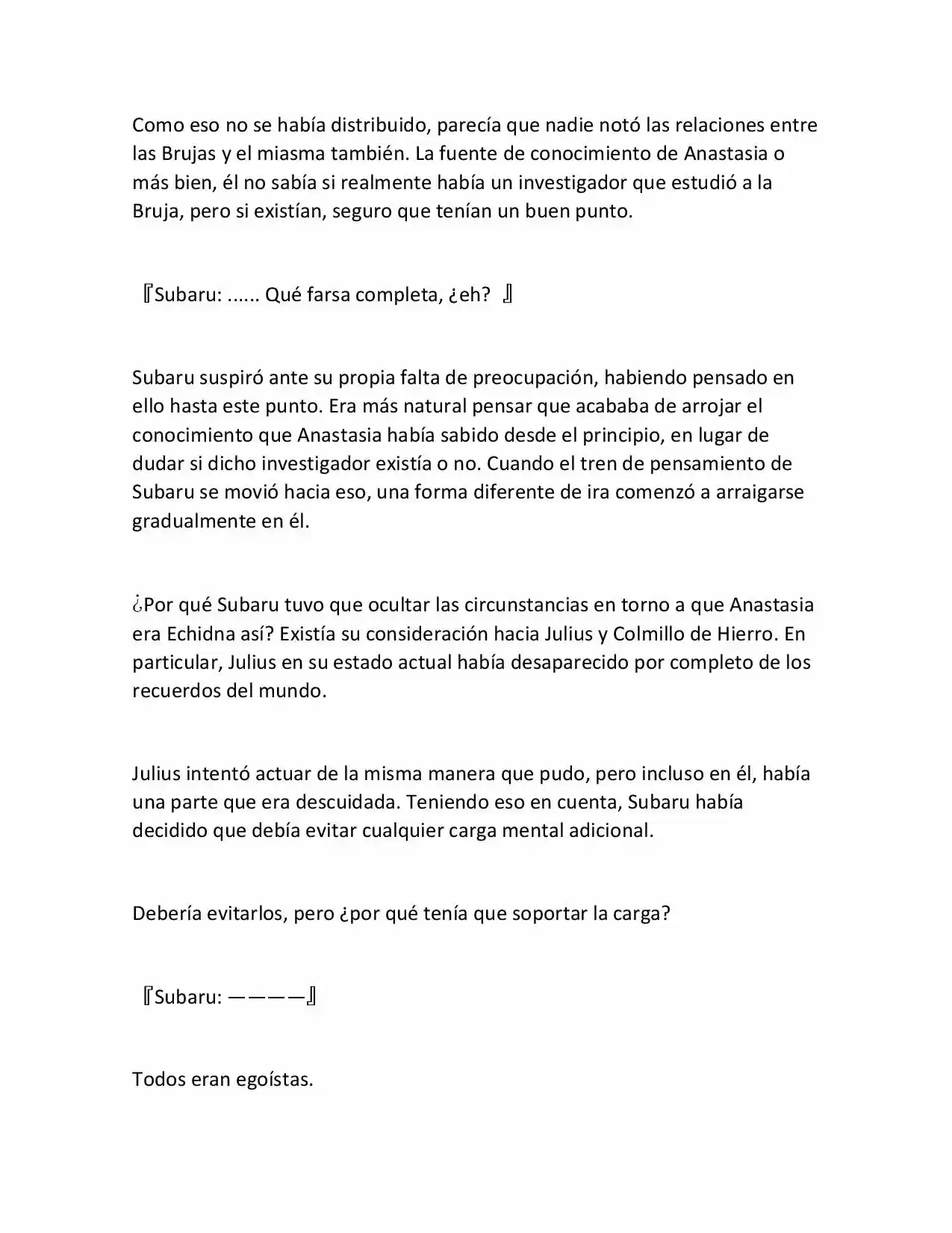 Re:Zero Kara Hajimeru Isekai Seikatsu (Novela) - Capítulo 258 - Página 9 - LectorTMOo