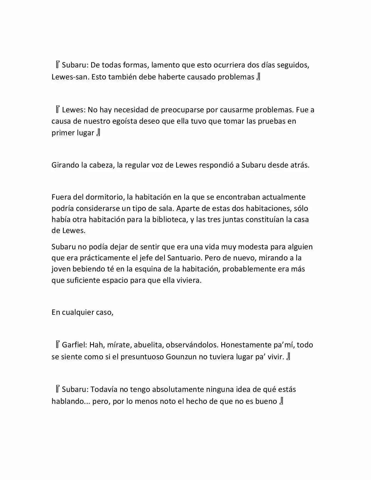Re:Zero Kara Hajimeru Isekai Seikatsu (Novela) - Capítulo 26 - Página 9 - LectorTMOo