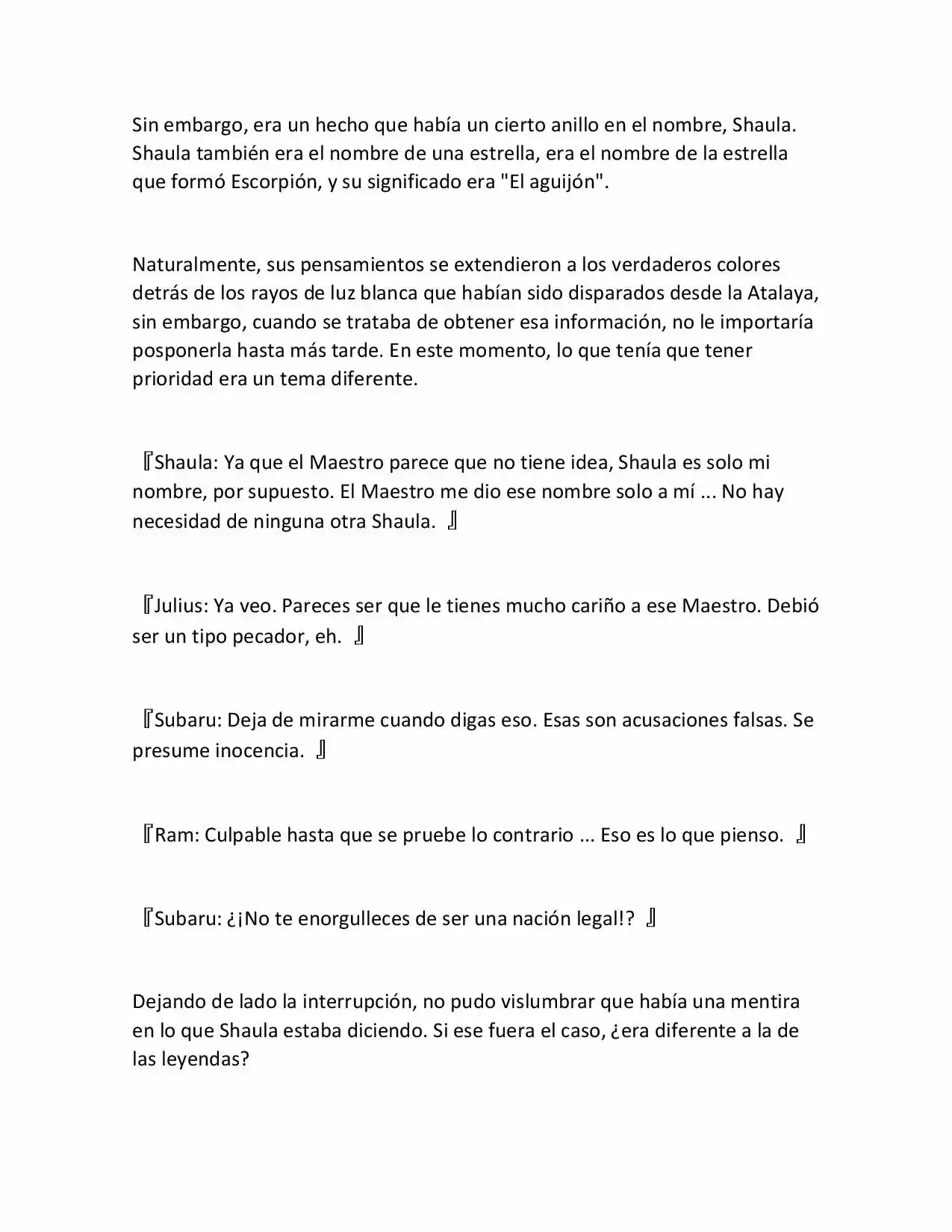 Re:Zero Kara Hajimeru Isekai Seikatsu (Novela) - Capítulo 260 - Página 19 - LectorTMOo