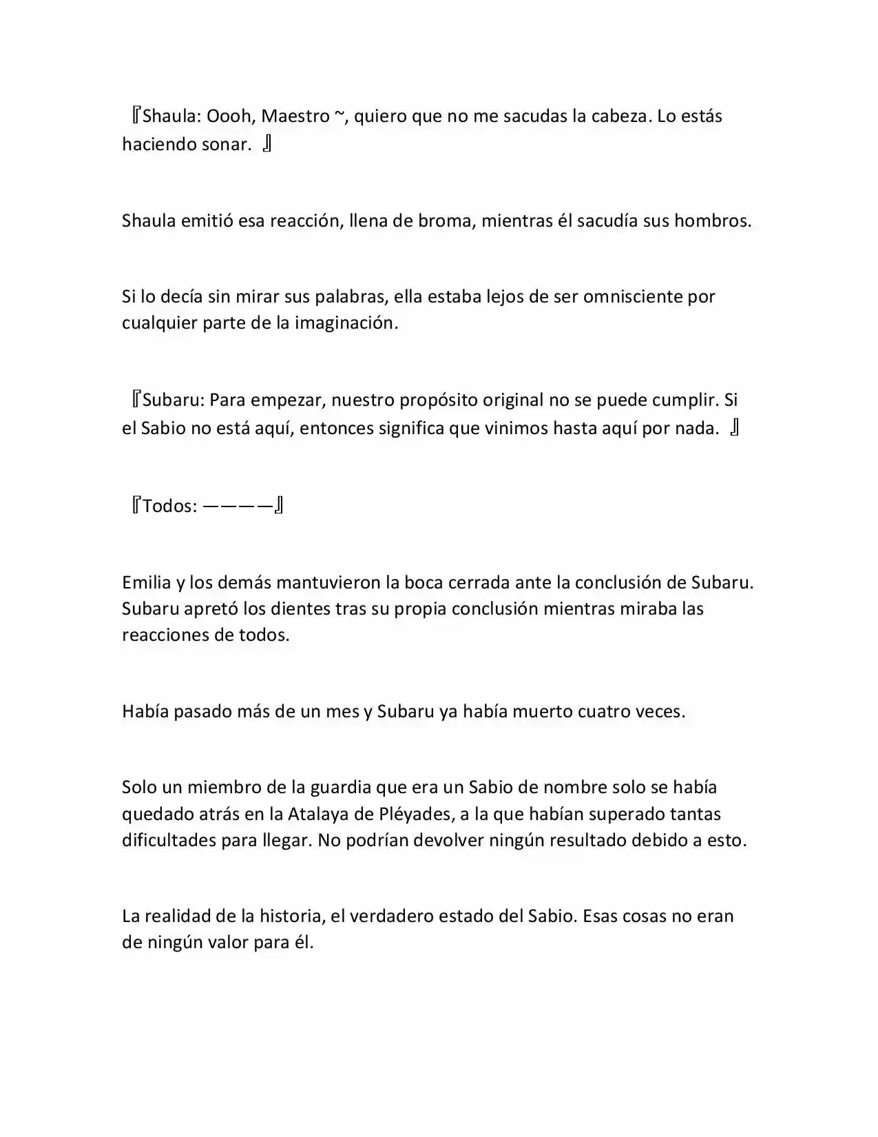 Re:Zero Kara Hajimeru Isekai Seikatsu (Novela) - Capítulo 261 - Página 10 - LectorTMOo