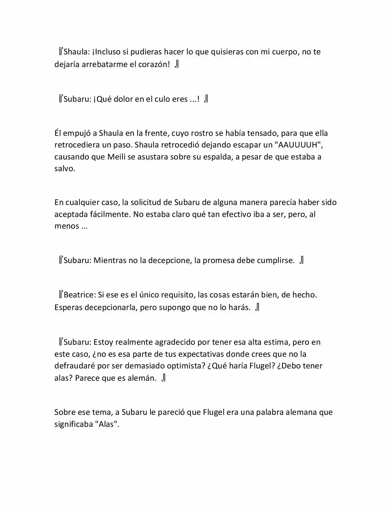 Re:Zero Kara Hajimeru Isekai Seikatsu (Novela) - Capítulo 261 - Página 34 - LectorTMOo