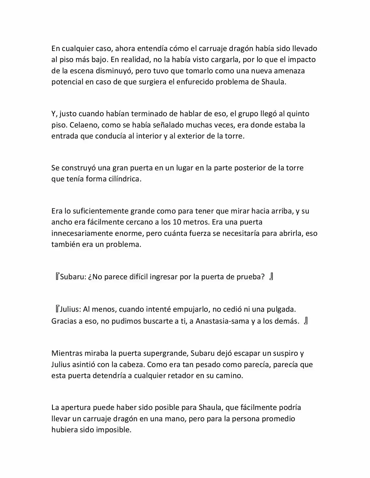 Re:Zero Kara Hajimeru Isekai Seikatsu (Novela) - Capítulo 262 - Página 9 - LectorTMOo