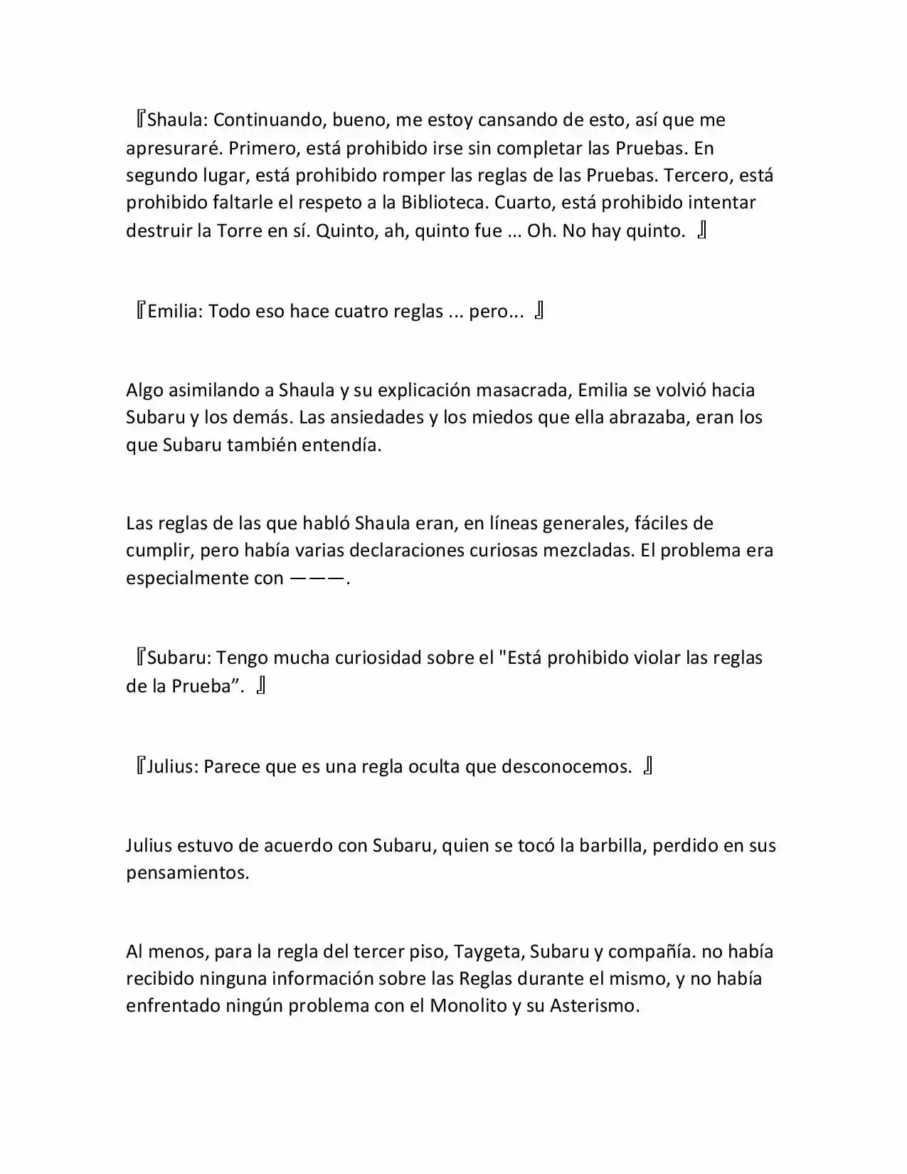 Re:Zero Kara Hajimeru Isekai Seikatsu (Novela) - Capítulo 265 - Página 26 - LectorTMOo