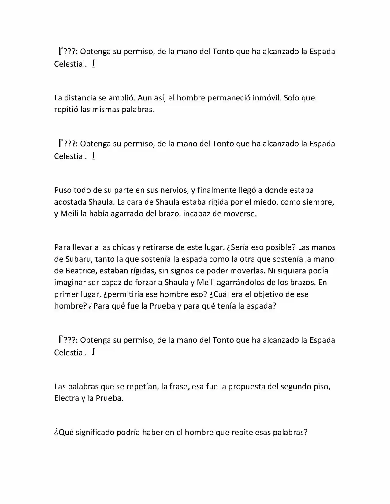 Re:Zero Kara Hajimeru Isekai Seikatsu (Novela) - Capítulo 266 - Página 26 - LectorTMOo