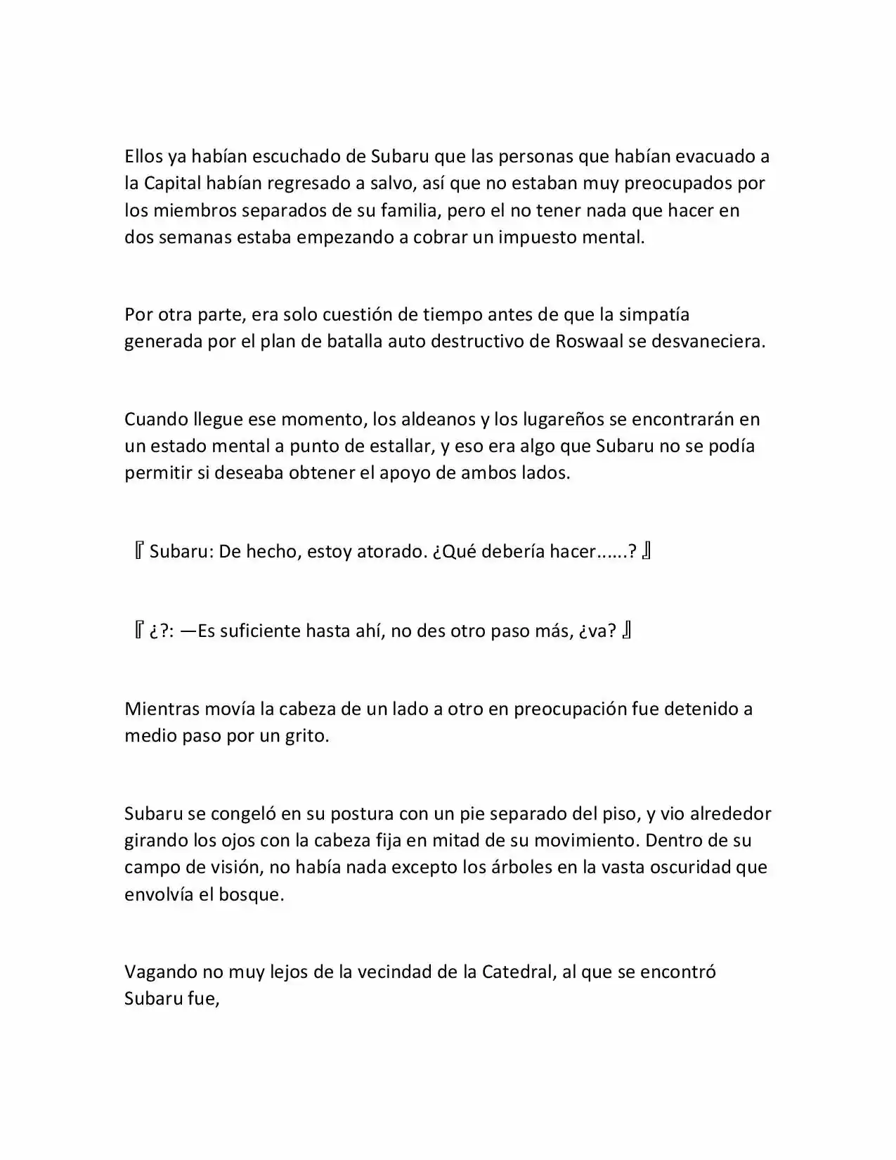Re:Zero Kara Hajimeru Isekai Seikatsu (Novela) - Capítulo 27 - Página 6 - LectorTMOo