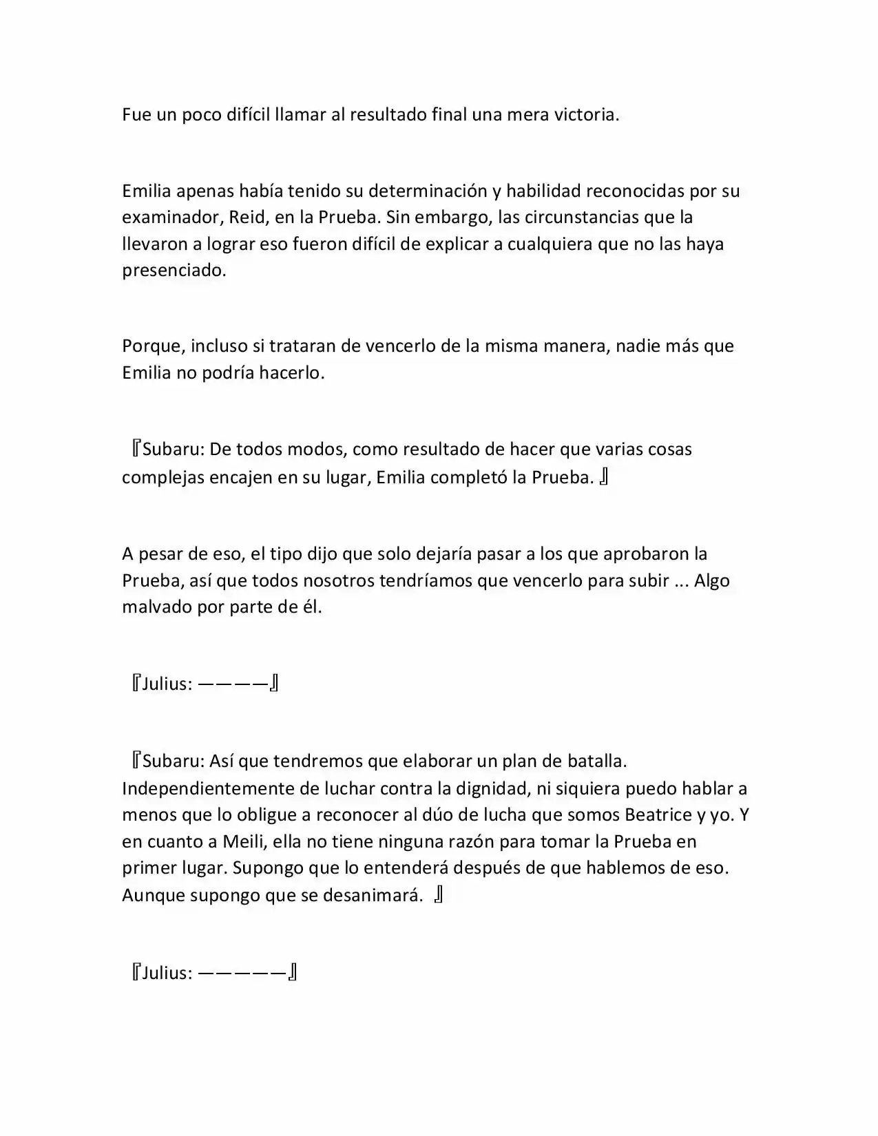 Re:Zero Kara Hajimeru Isekai Seikatsu (Novela) - Capítulo 270 - Página 15 - LectorTMOo