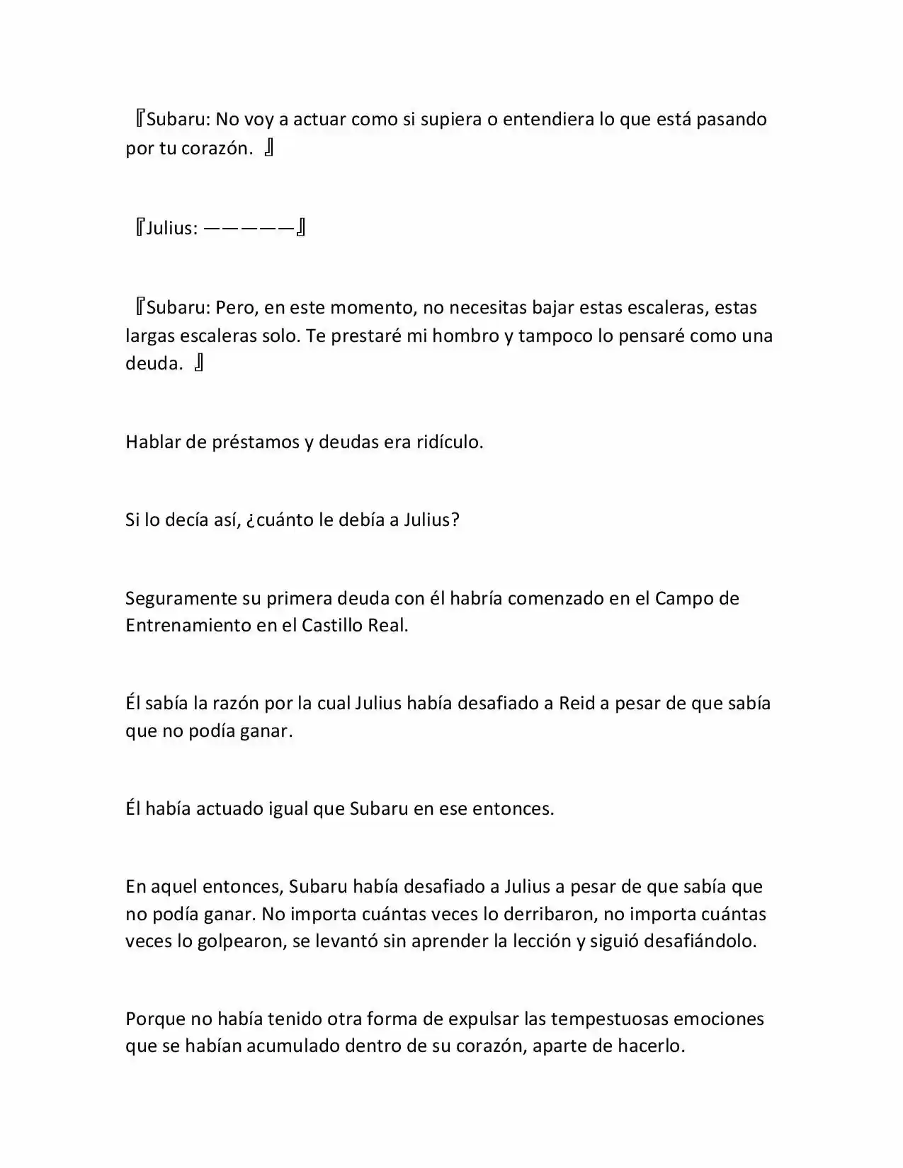 Re:Zero Kara Hajimeru Isekai Seikatsu (Novela) - Capítulo 270 - Página 24 - LectorTMOo