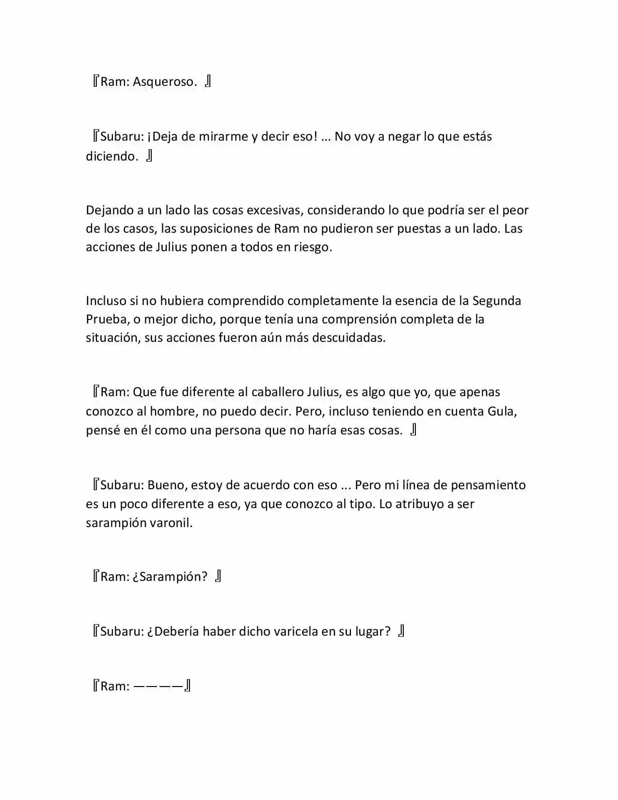 Re:Zero Kara Hajimeru Isekai Seikatsu (Novela) - Capítulo 271 - Página 17 - LectorTMOo