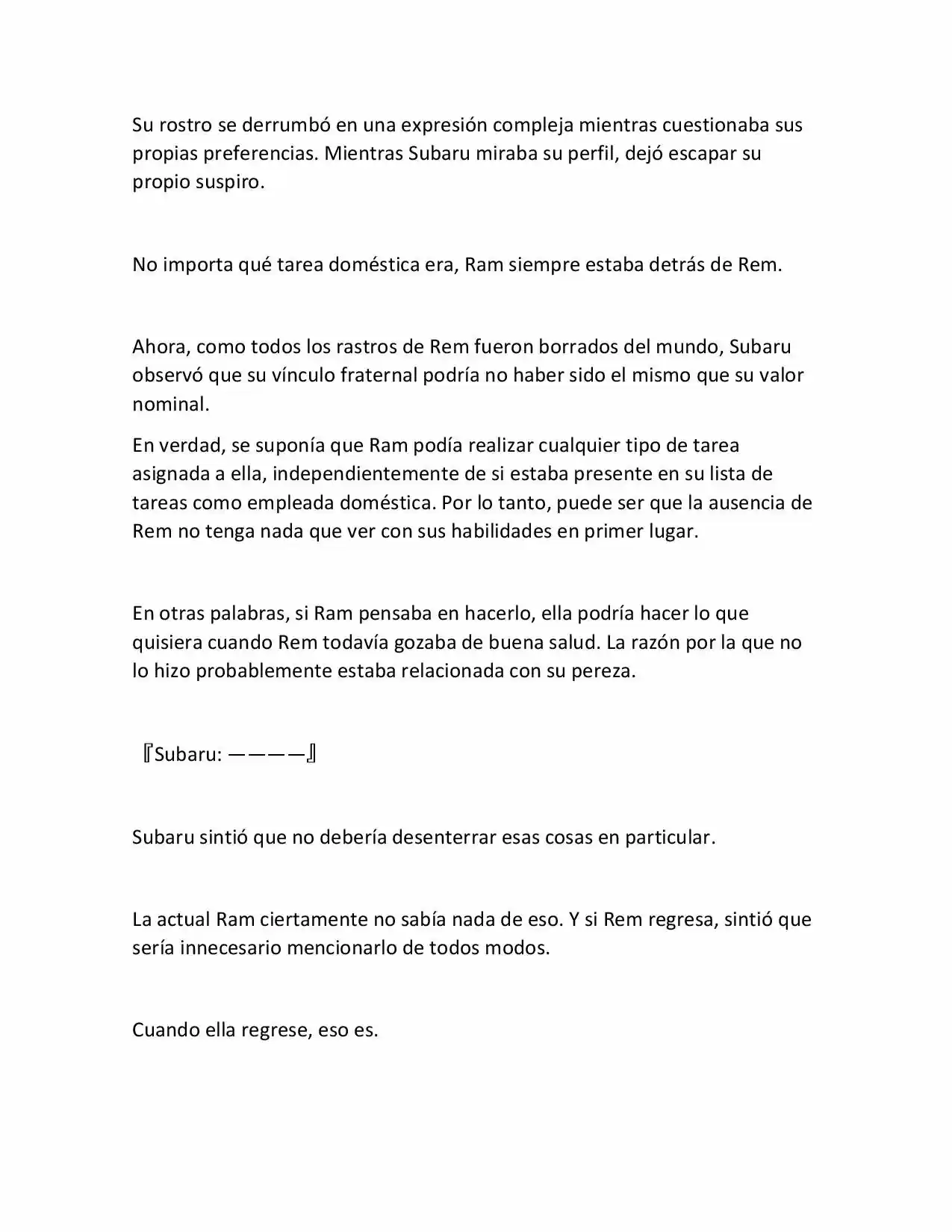 Re:Zero Kara Hajimeru Isekai Seikatsu (Novela) - Capítulo 272 - Página 24 - LectorTMOo