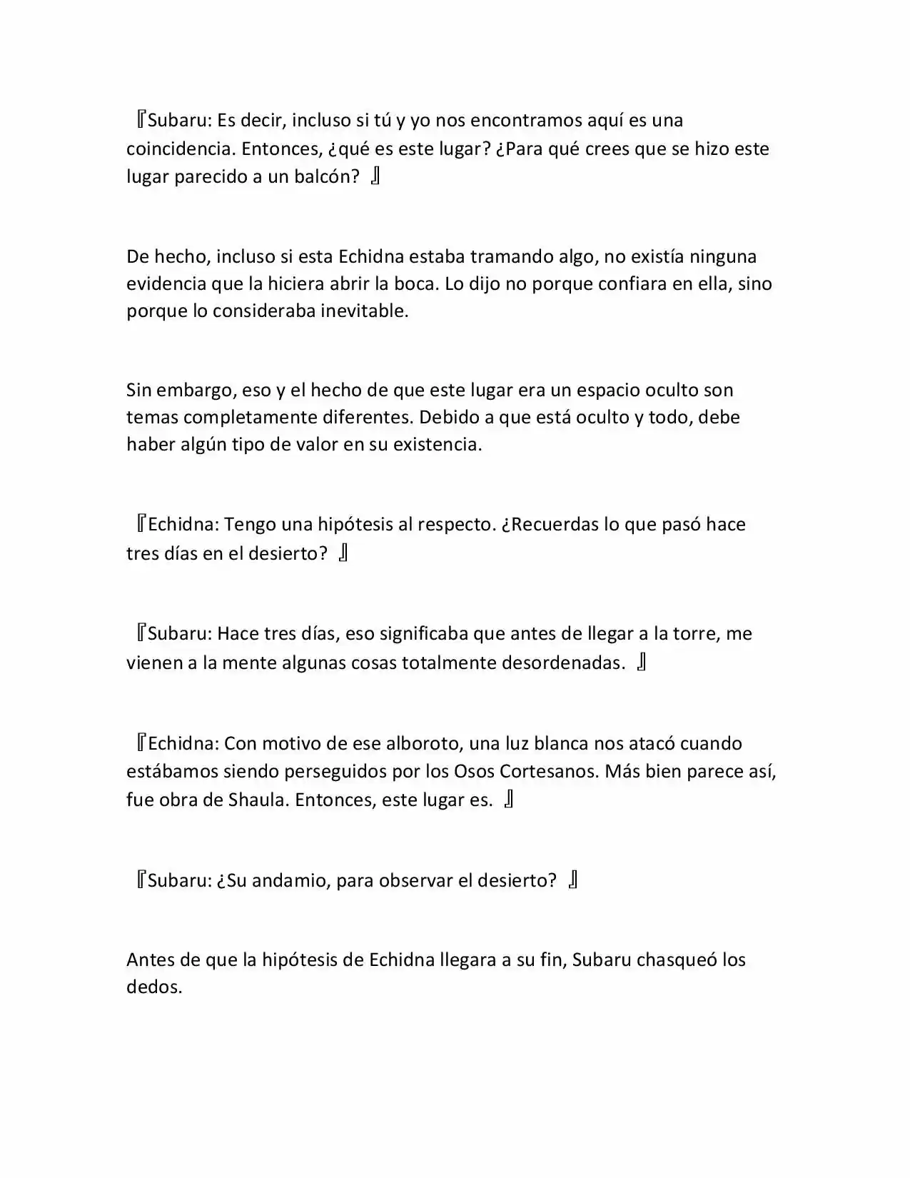 Re:Zero Kara Hajimeru Isekai Seikatsu (Novela) - Capítulo 273 - Página 21 - LectorTMOo