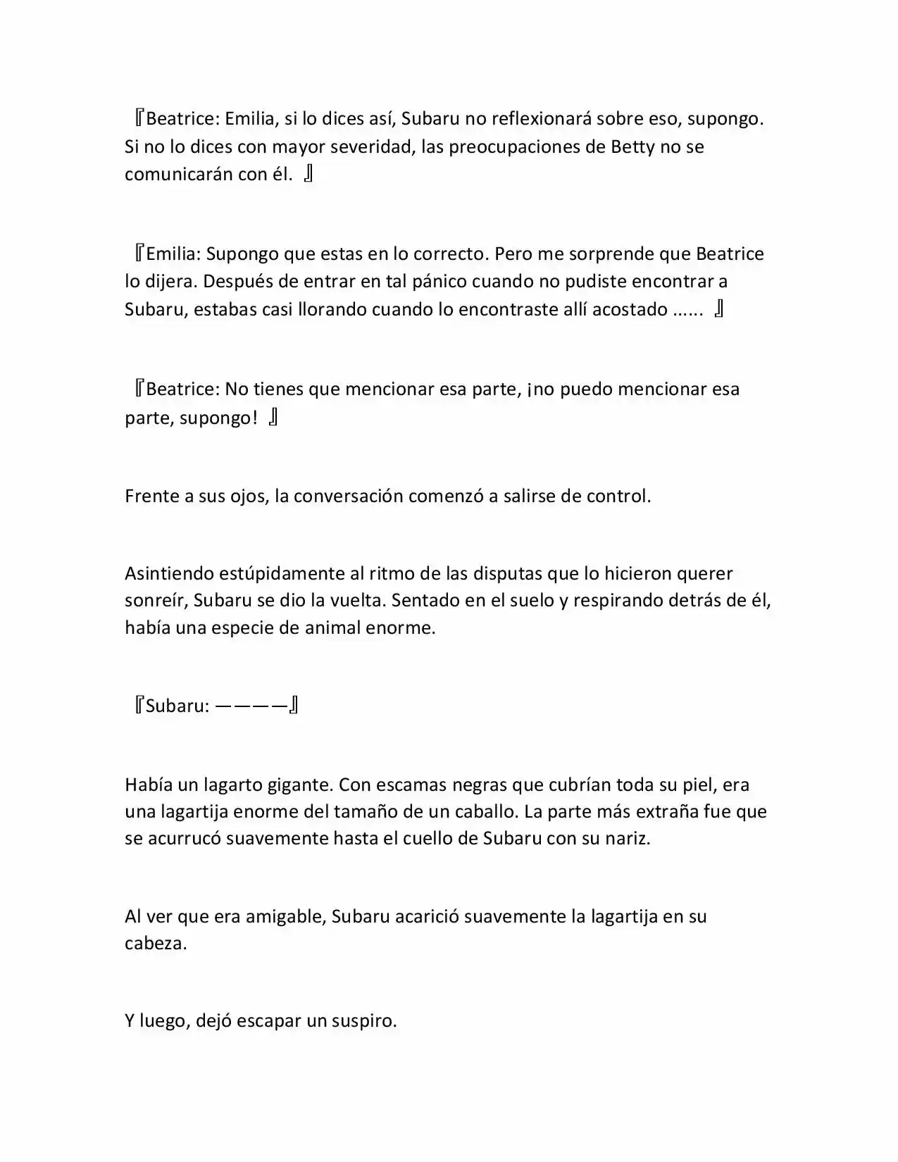 Re:Zero Kara Hajimeru Isekai Seikatsu (Novela) - Capítulo 274 - Página 33 - LectorTMOo