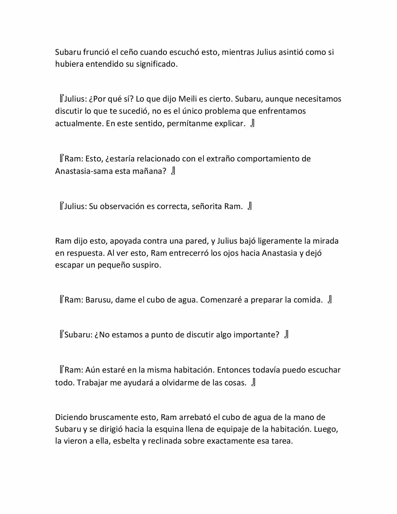 Re:Zero Kara Hajimeru Isekai Seikatsu (Novela) - Capítulo 276 - Página 6 - LectorTMOo