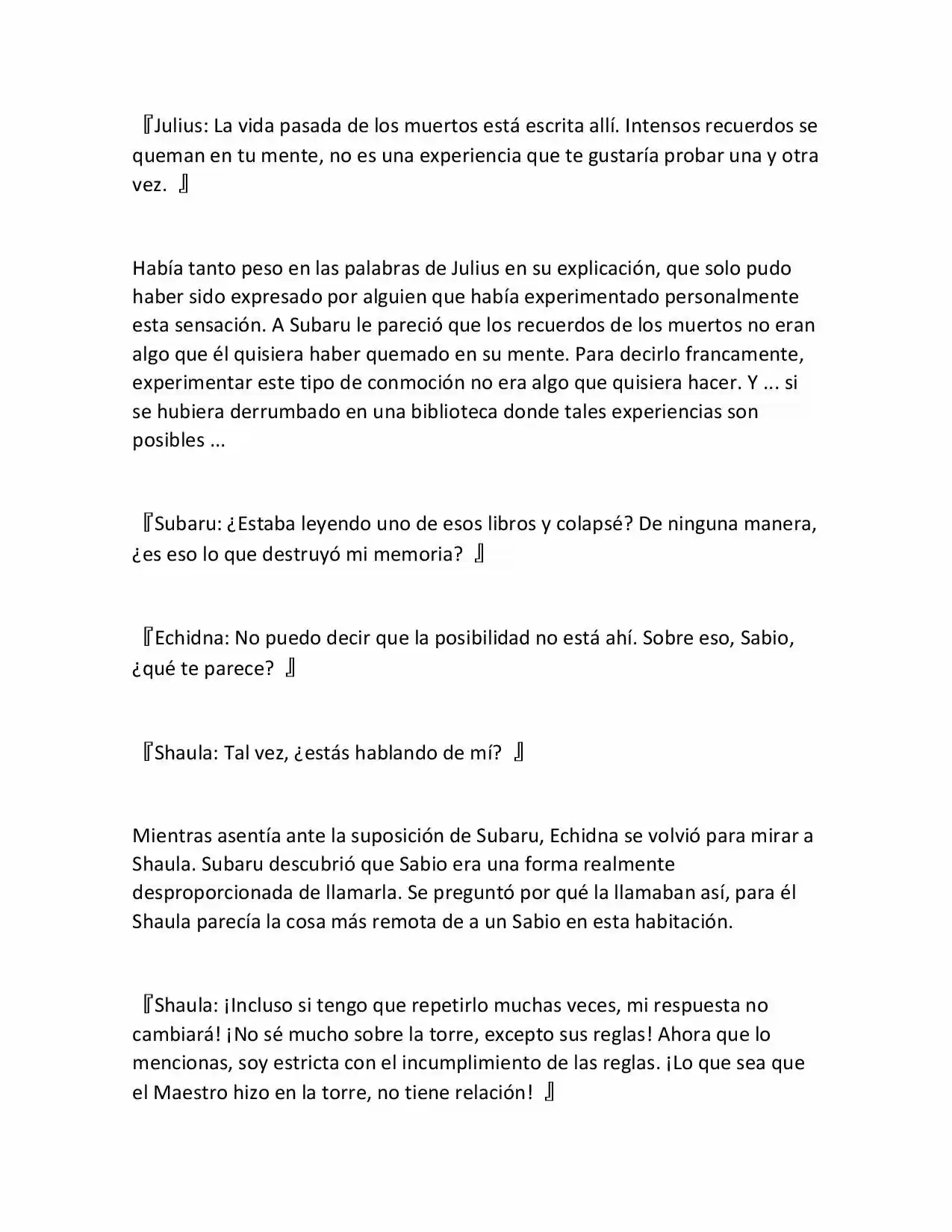 Re:Zero Kara Hajimeru Isekai Seikatsu (Novela) - Capítulo 276 - Página 22 - LectorTMOo
