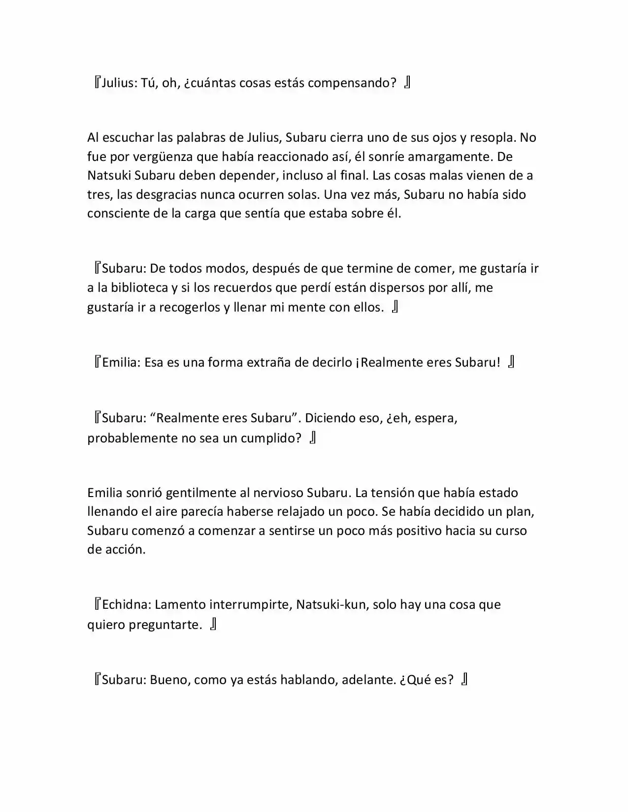 Re:Zero Kara Hajimeru Isekai Seikatsu (Novela) - Capítulo 276 - Página 24 - LectorTMOo