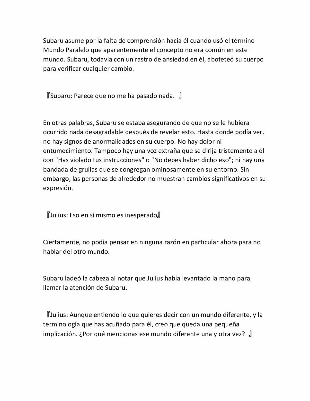 Re:Zero Kara Hajimeru Isekai Seikatsu (Novela) - Capítulo 277 - Página 4 - LectorTMOo
