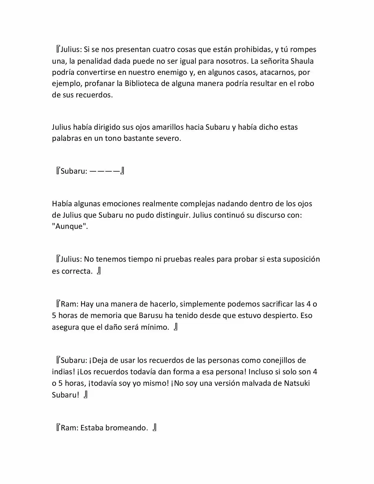 Re:Zero Kara Hajimeru Isekai Seikatsu (Novela) - Capítulo 278 - Página 10 - LectorTMOo