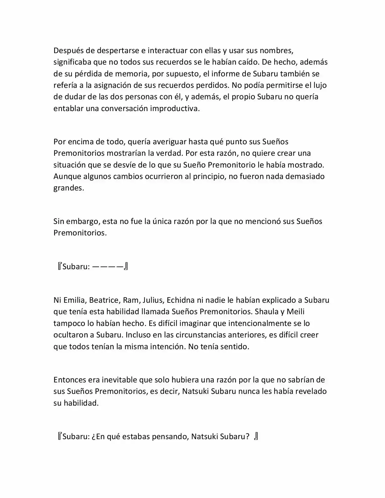 Re:Zero Kara Hajimeru Isekai Seikatsu (Novela) - Capítulo 279 - Página 12 - LectorTMOo