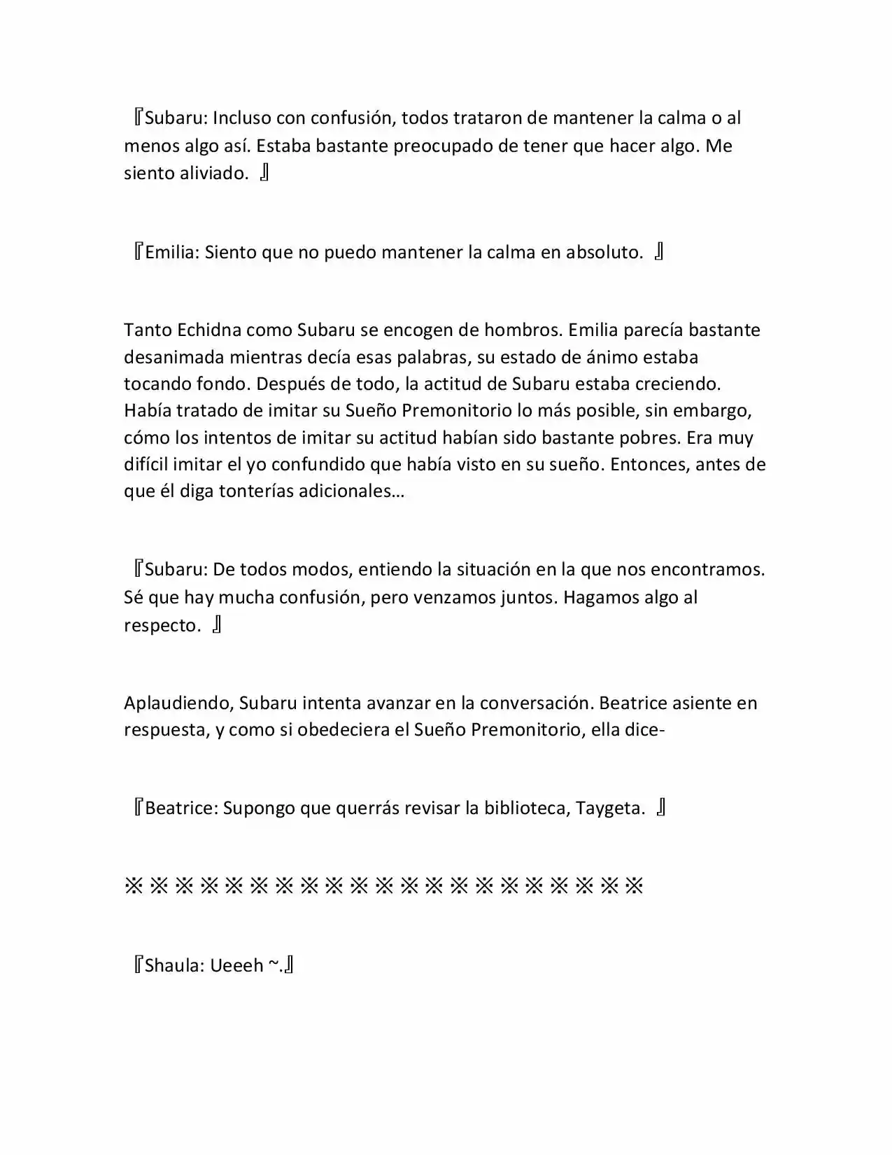 Re:Zero Kara Hajimeru Isekai Seikatsu (Novela) - Capítulo 279 - Página 18 - LectorTMOo