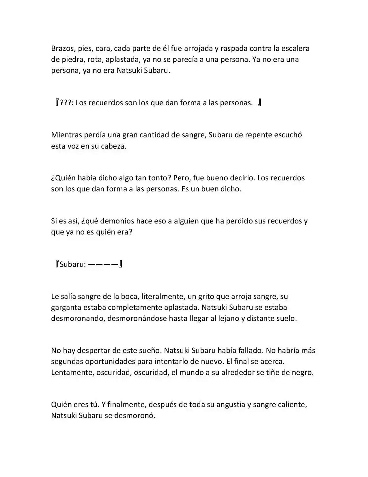 Re:Zero Kara Hajimeru Isekai Seikatsu (Novela) - Capítulo 279 - Página 36 - LectorTMOo