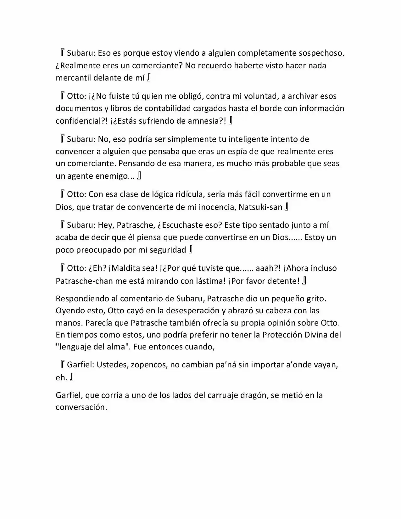 Re:Zero Kara Hajimeru Isekai Seikatsu (Novela) - Capítulo 28 - Página 7 - LectorTMOo