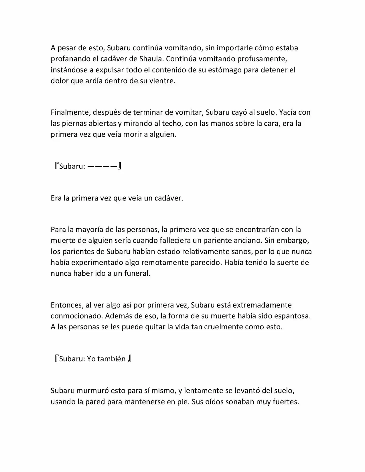 Re:Zero Kara Hajimeru Isekai Seikatsu (Novela) - Capítulo 283 - Página 4 - LectorTMOo