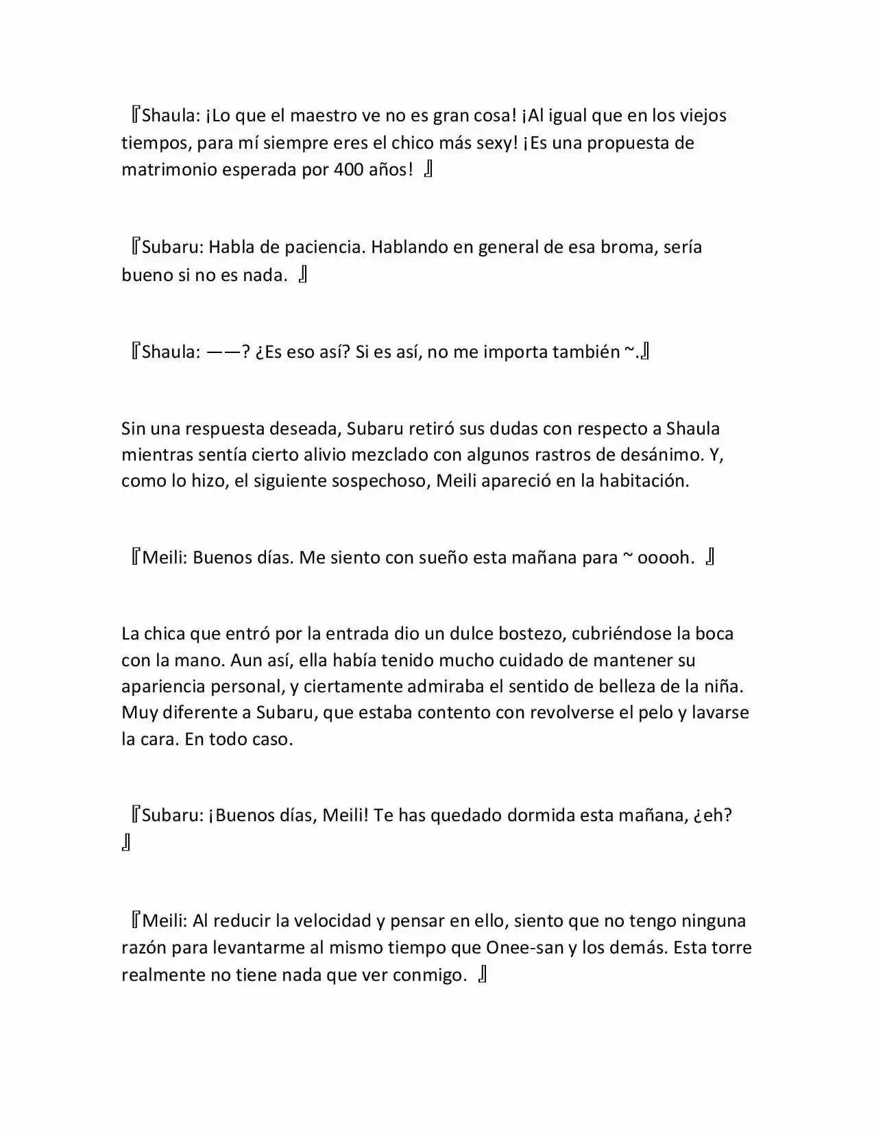 Re:Zero Kara Hajimeru Isekai Seikatsu (Novela) - Capítulo 284 - Página 8 - LectorTMOo