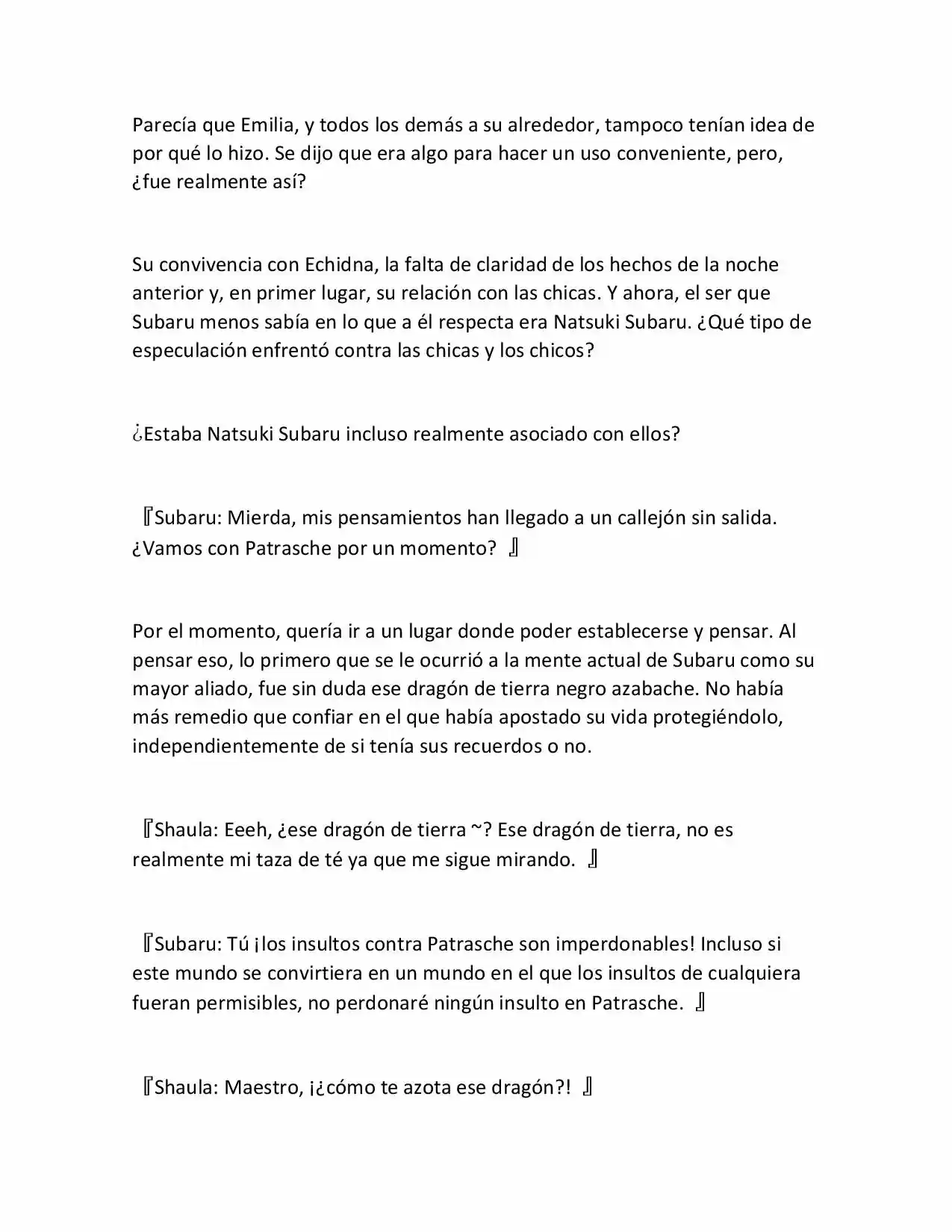 Re:Zero Kara Hajimeru Isekai Seikatsu (Novela) - Capítulo 284 - Página 13 - LectorTMOo