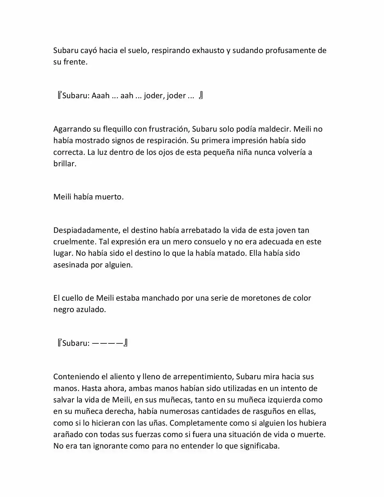 Re:Zero Kara Hajimeru Isekai Seikatsu (Novela) - Capítulo 285 - Página 4 - LectorTMOo