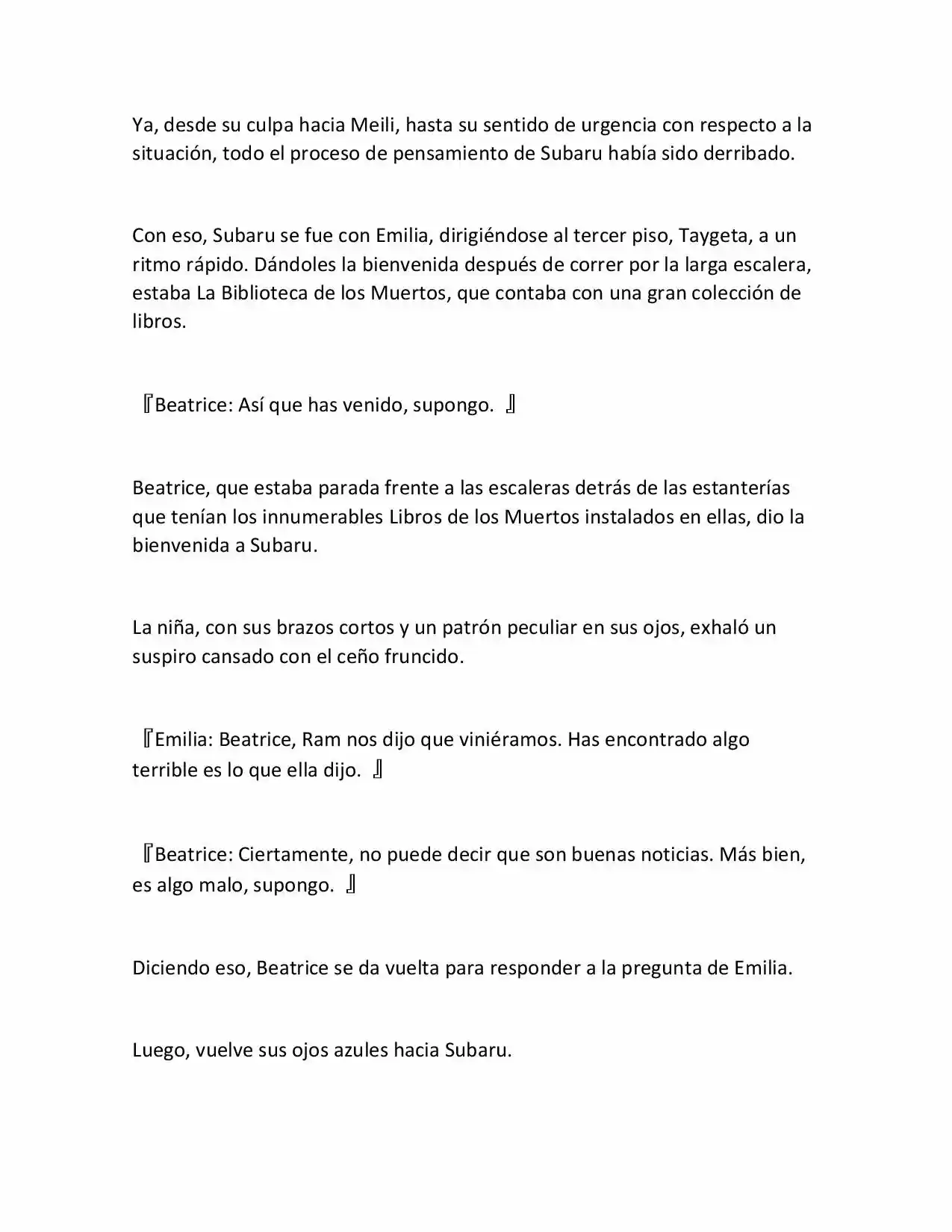 Re:Zero Kara Hajimeru Isekai Seikatsu (Novela) - Capítulo 286 - Página 12 - LectorTMOo