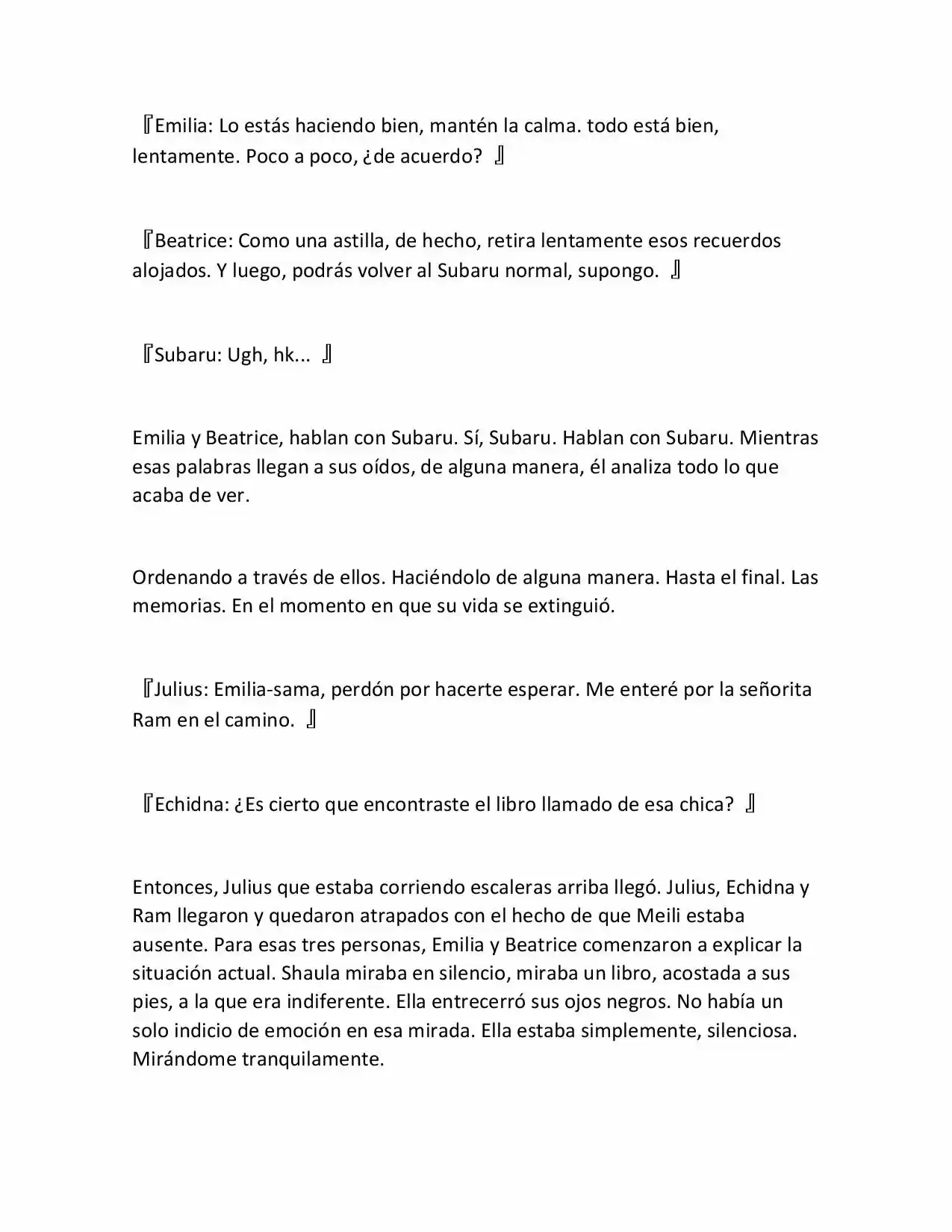 Re:Zero Kara Hajimeru Isekai Seikatsu (Novela) - Capítulo 287 - Página 16 - LectorTMOo