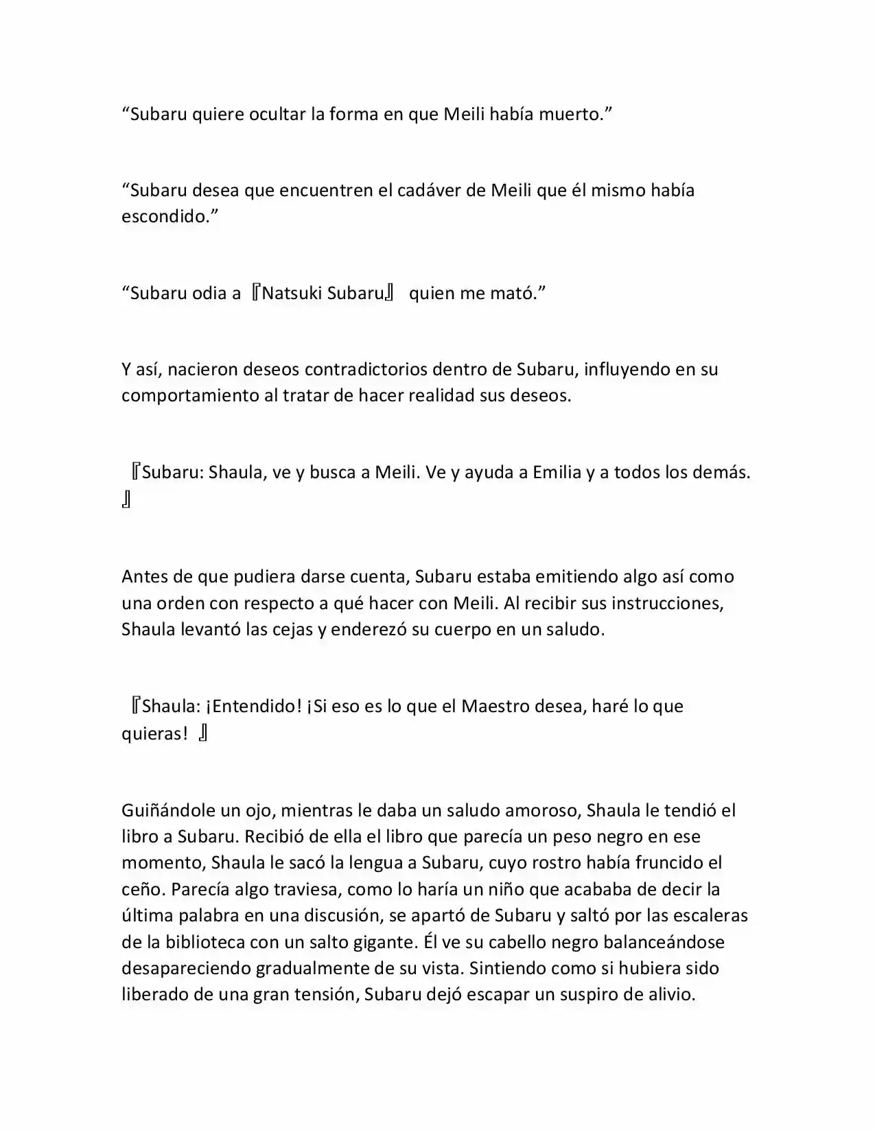 Re:Zero Kara Hajimeru Isekai Seikatsu (Novela) - Capítulo 288 - Página 14 - LectorTMOo