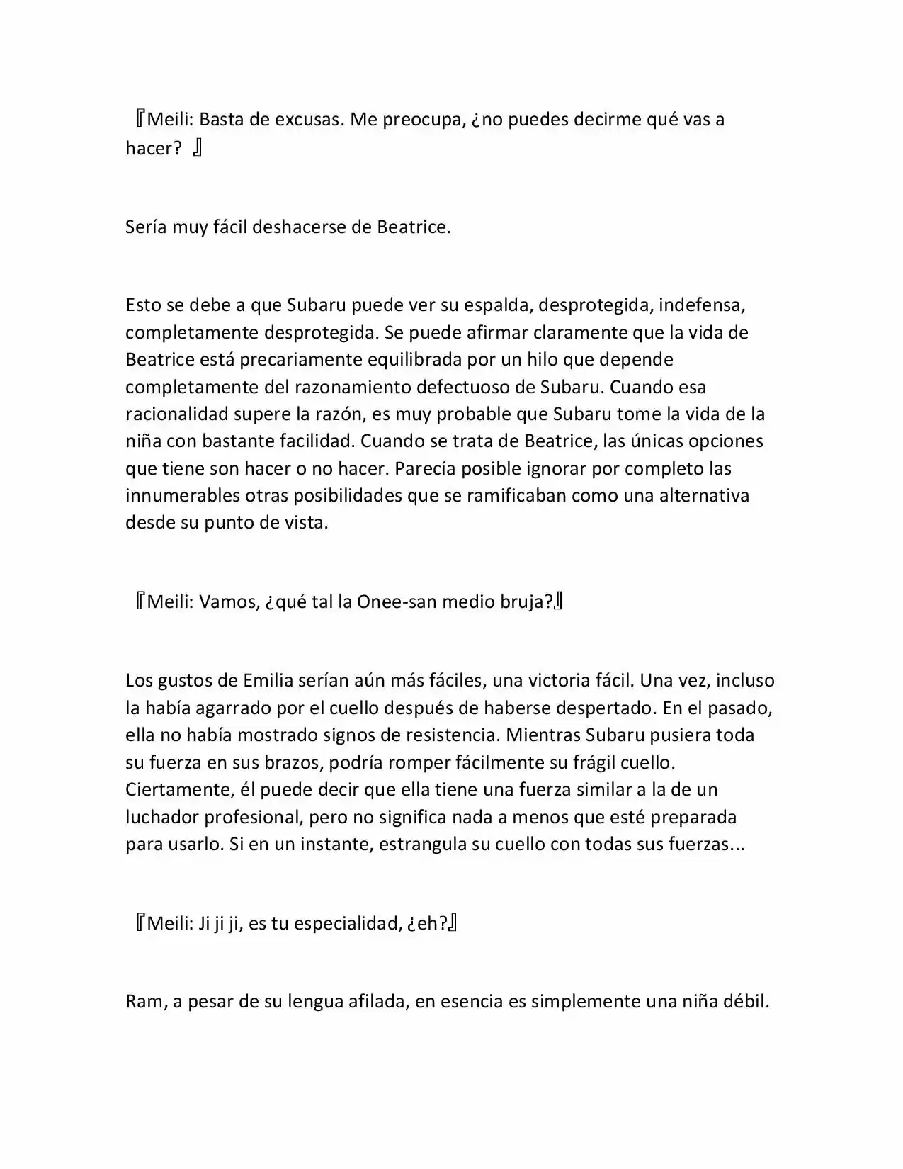 Re:Zero Kara Hajimeru Isekai Seikatsu (Novela) - Capítulo 289 - Página 9 - LectorTMOo