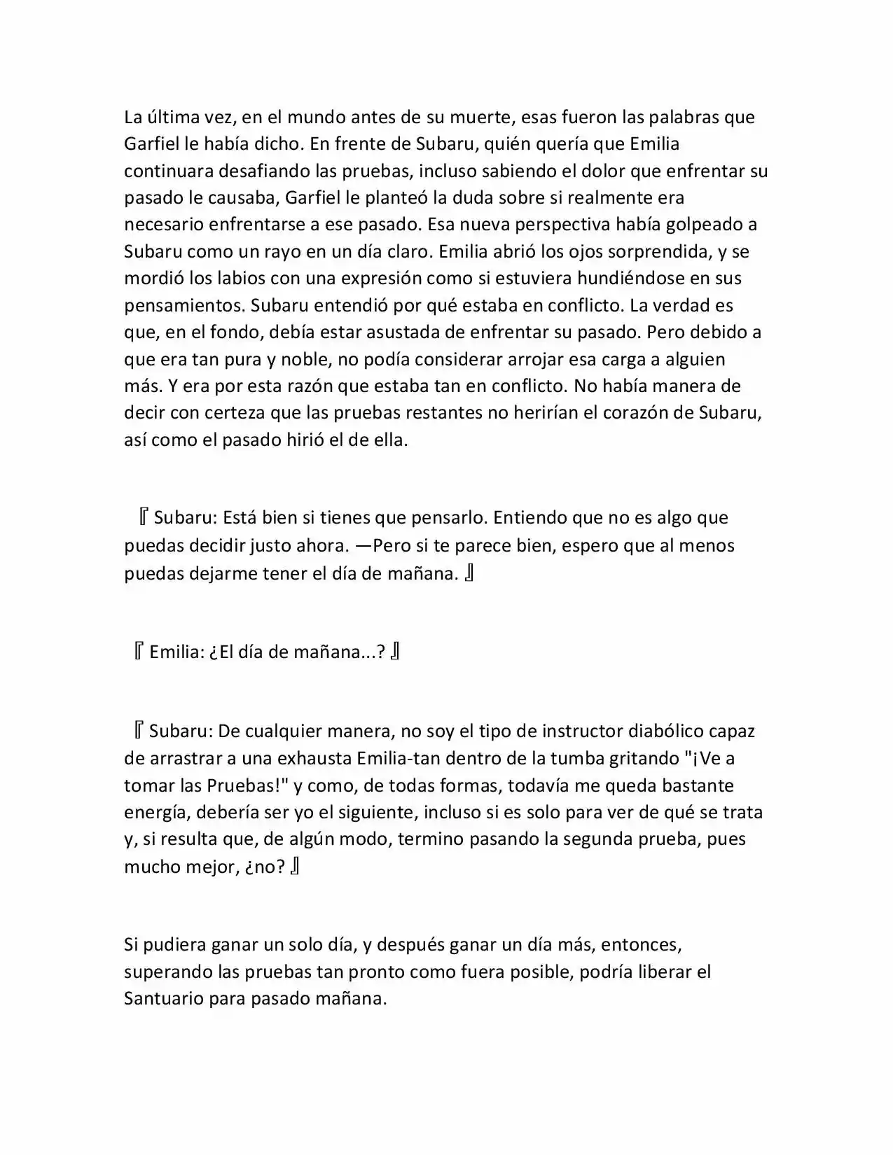 Re:Zero Kara Hajimeru Isekai Seikatsu (Novela) - Capítulo 29 - Página 19 - LectorTMOo