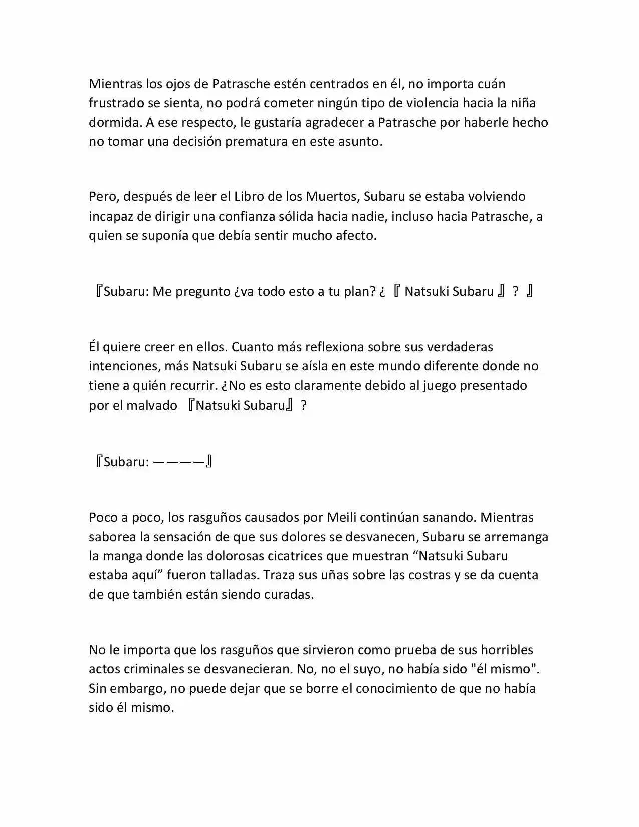 Re:Zero Kara Hajimeru Isekai Seikatsu (Novela) - Capítulo 290 - Página 6 - LectorTMOo