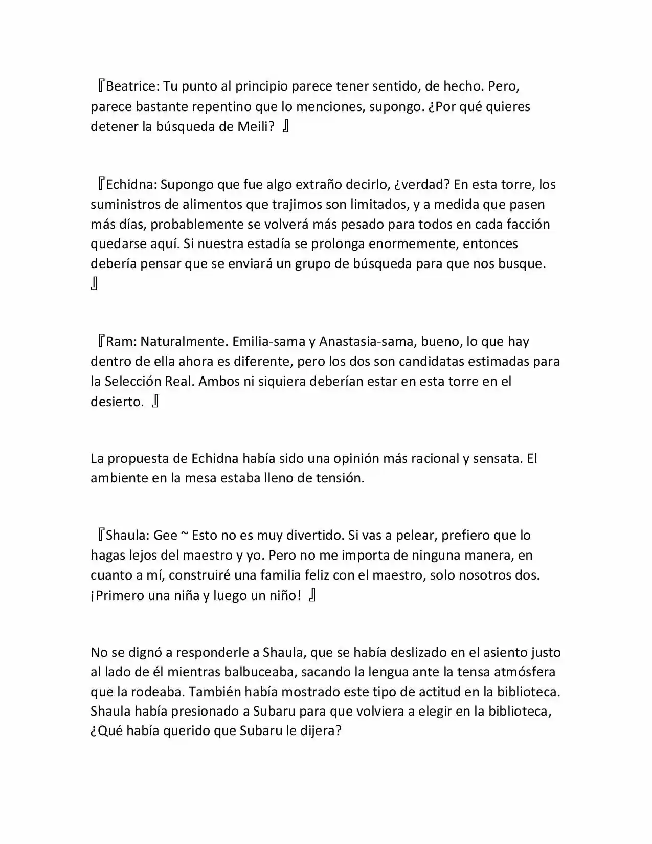Re:Zero Kara Hajimeru Isekai Seikatsu (Novela) - Capítulo 290 - Página 11 - LectorTMOo