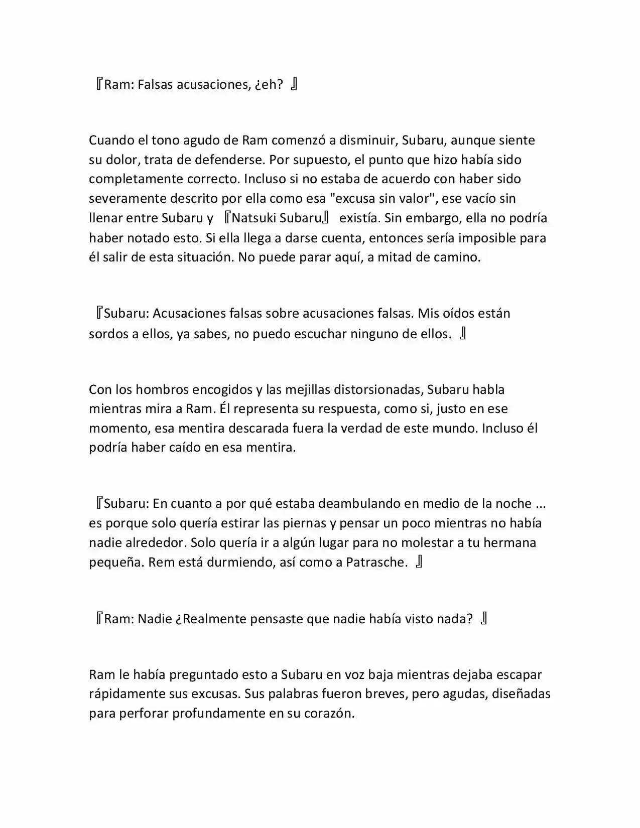Re:Zero Kara Hajimeru Isekai Seikatsu (Novela) - Capítulo 291 - Página 5 - LectorTMOo