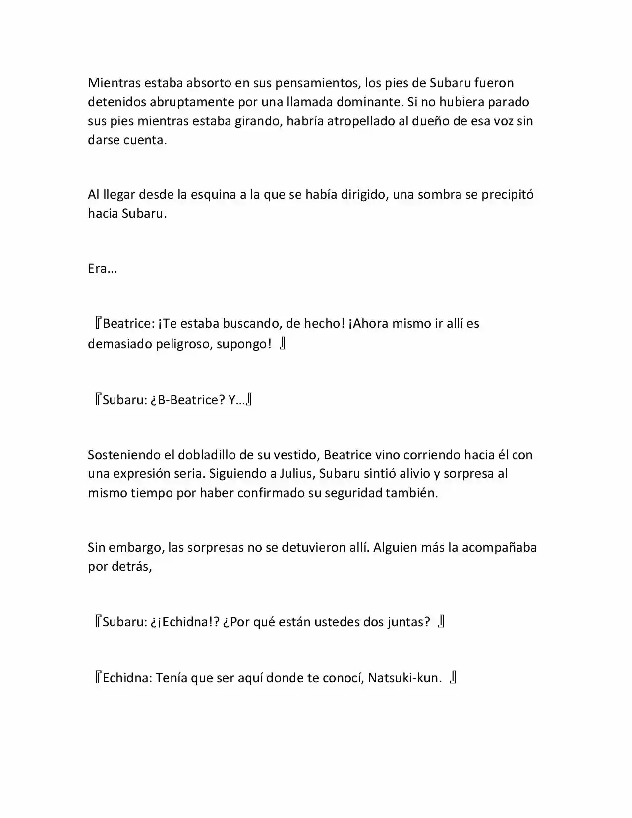 Re:Zero Kara Hajimeru Isekai Seikatsu (Novela) - Capítulo 293 - Página 15 - LectorTMOo