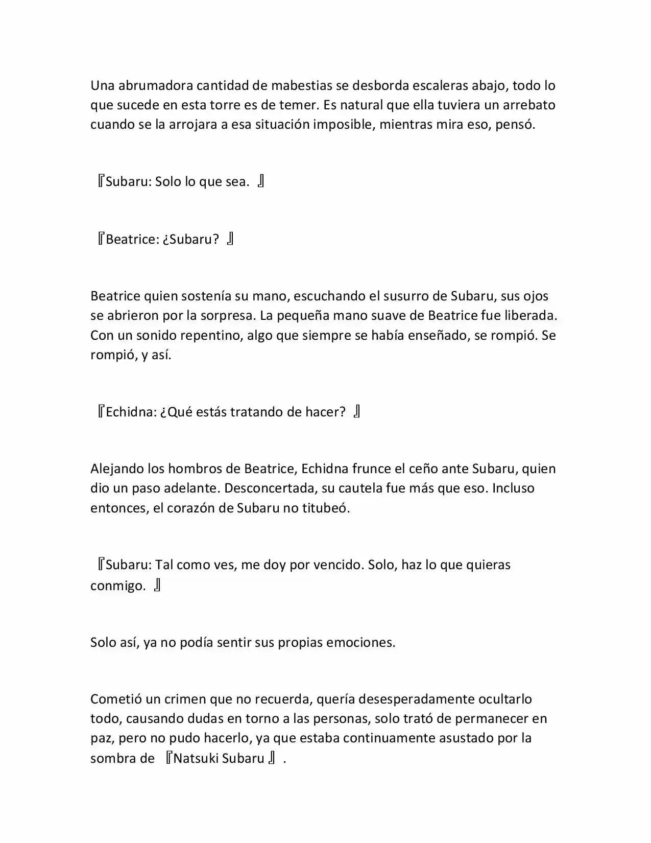 Re:Zero Kara Hajimeru Isekai Seikatsu (Novela) - Capítulo 293 - Página 18 - LectorTMOo