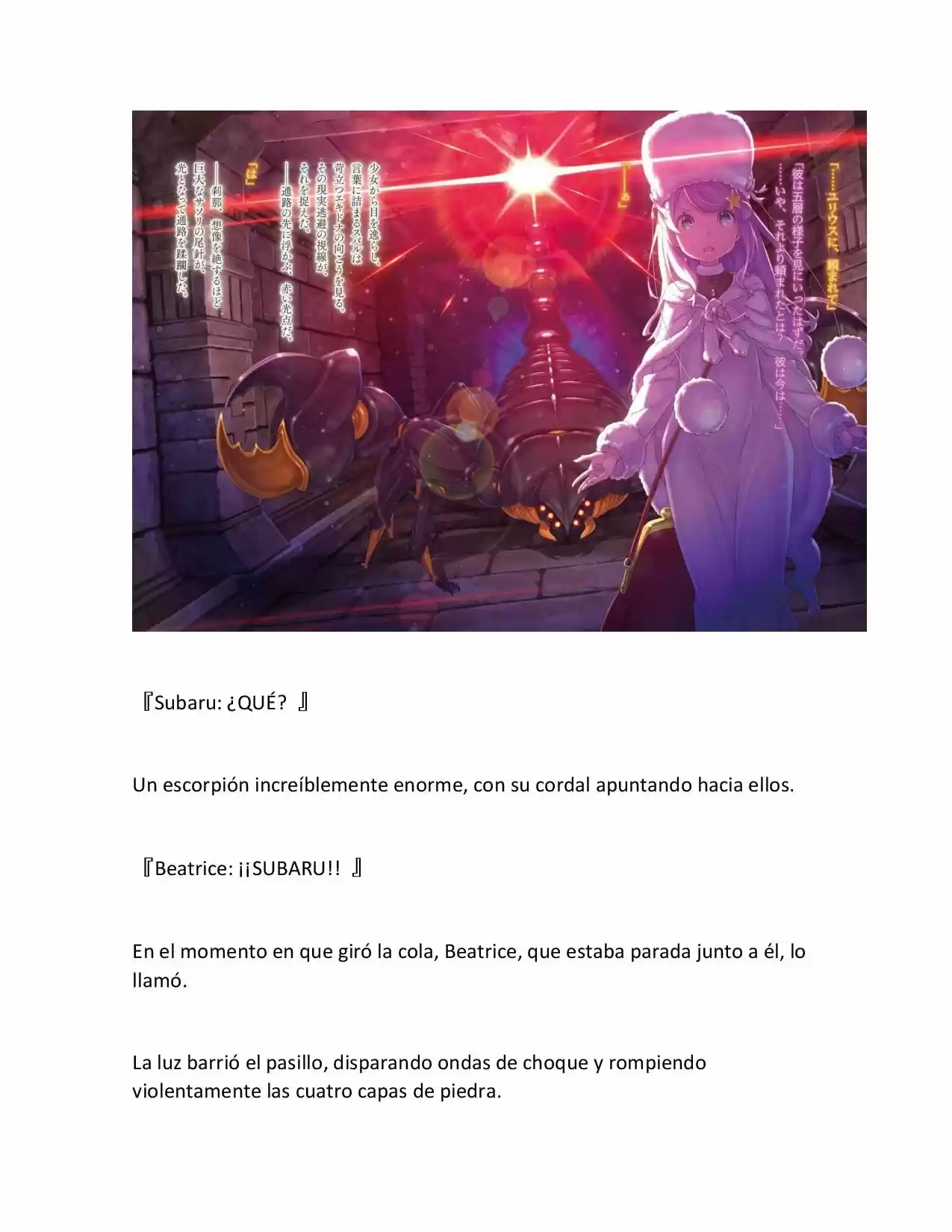 Re:Zero Kara Hajimeru Isekai Seikatsu (Novela) - Capítulo 293 - Página 28 - LectorTMOo