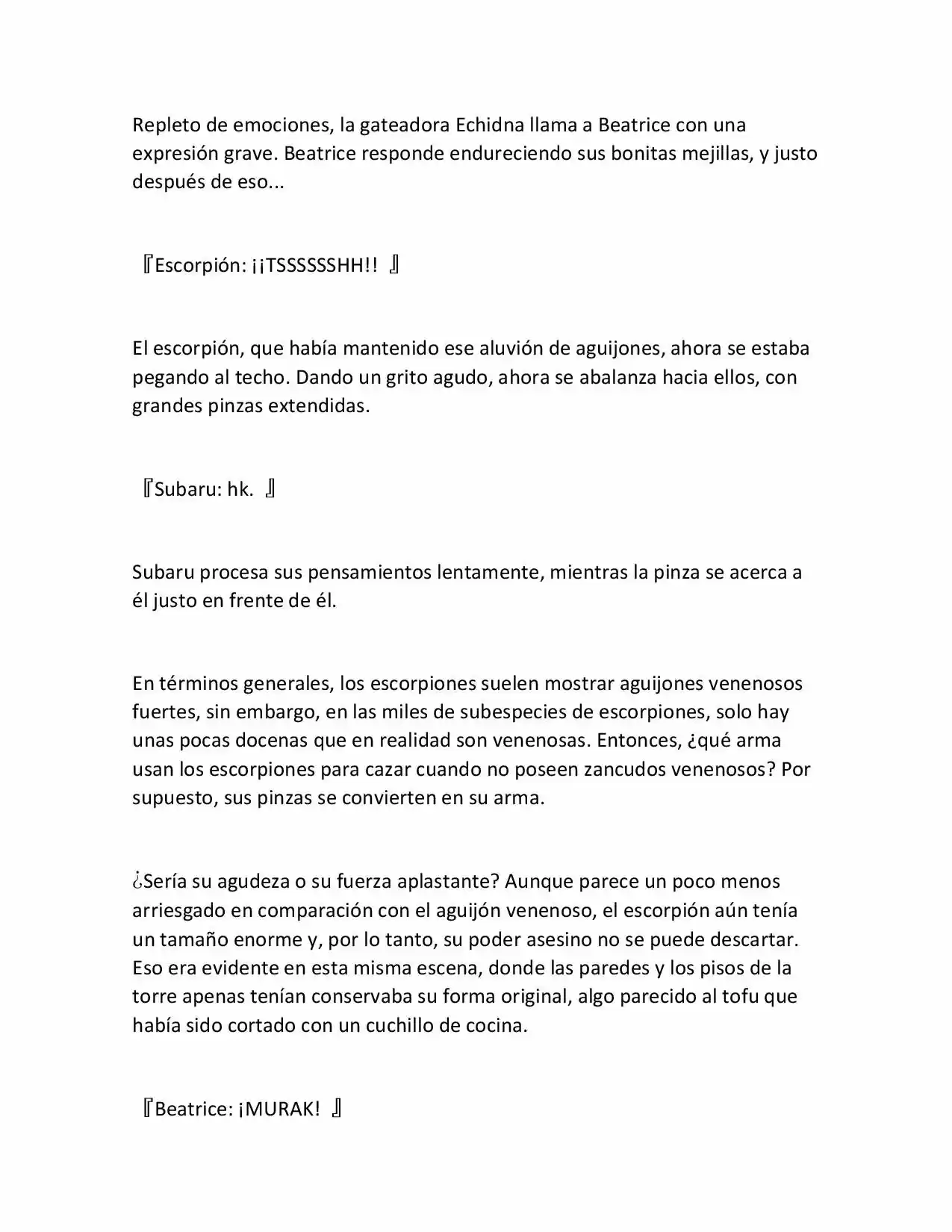 Re:Zero Kara Hajimeru Isekai Seikatsu (Novela) - Capítulo 294 - Página 6 - LectorTMOo