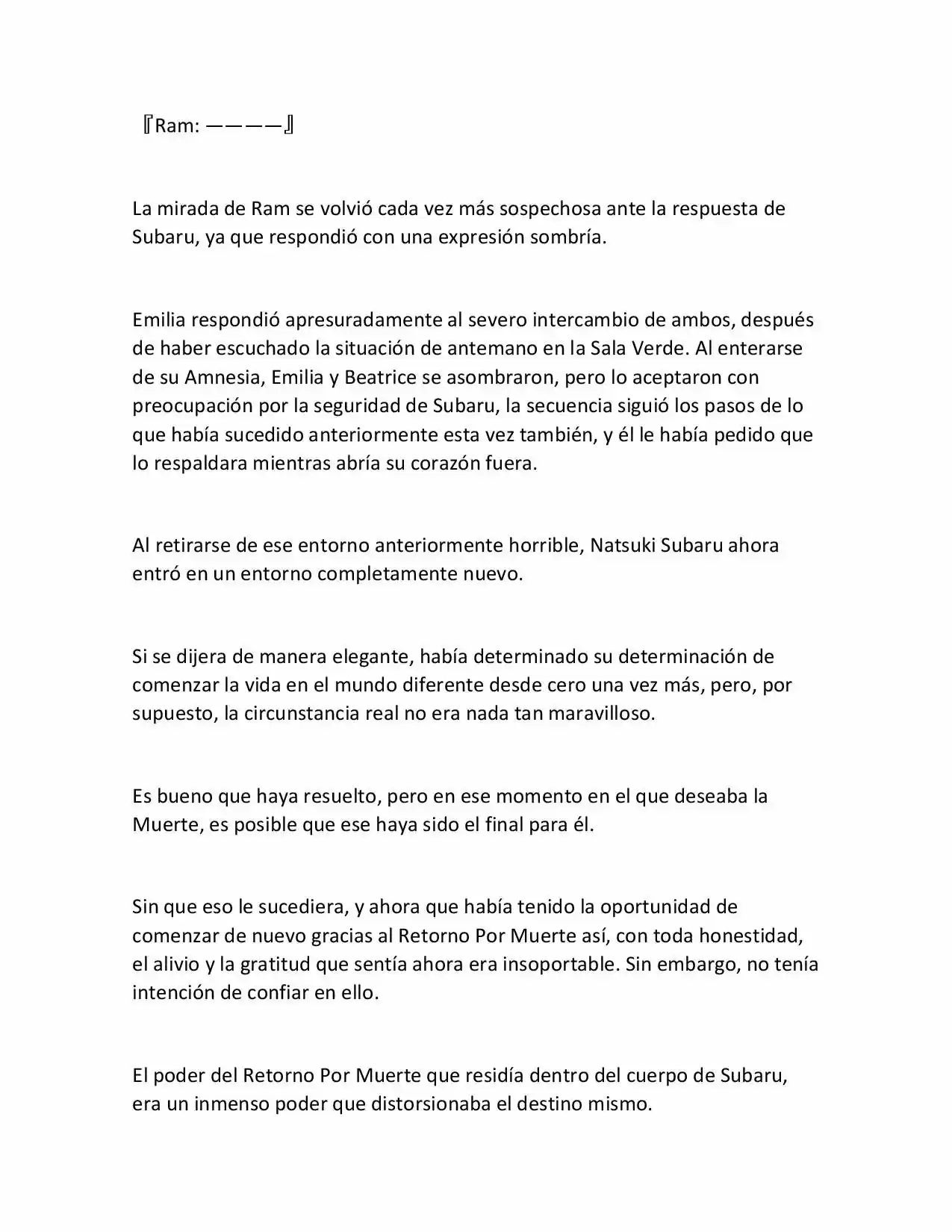 Re:Zero Kara Hajimeru Isekai Seikatsu (Novela) - Capítulo 296 - Página 13 - LectorTMOo