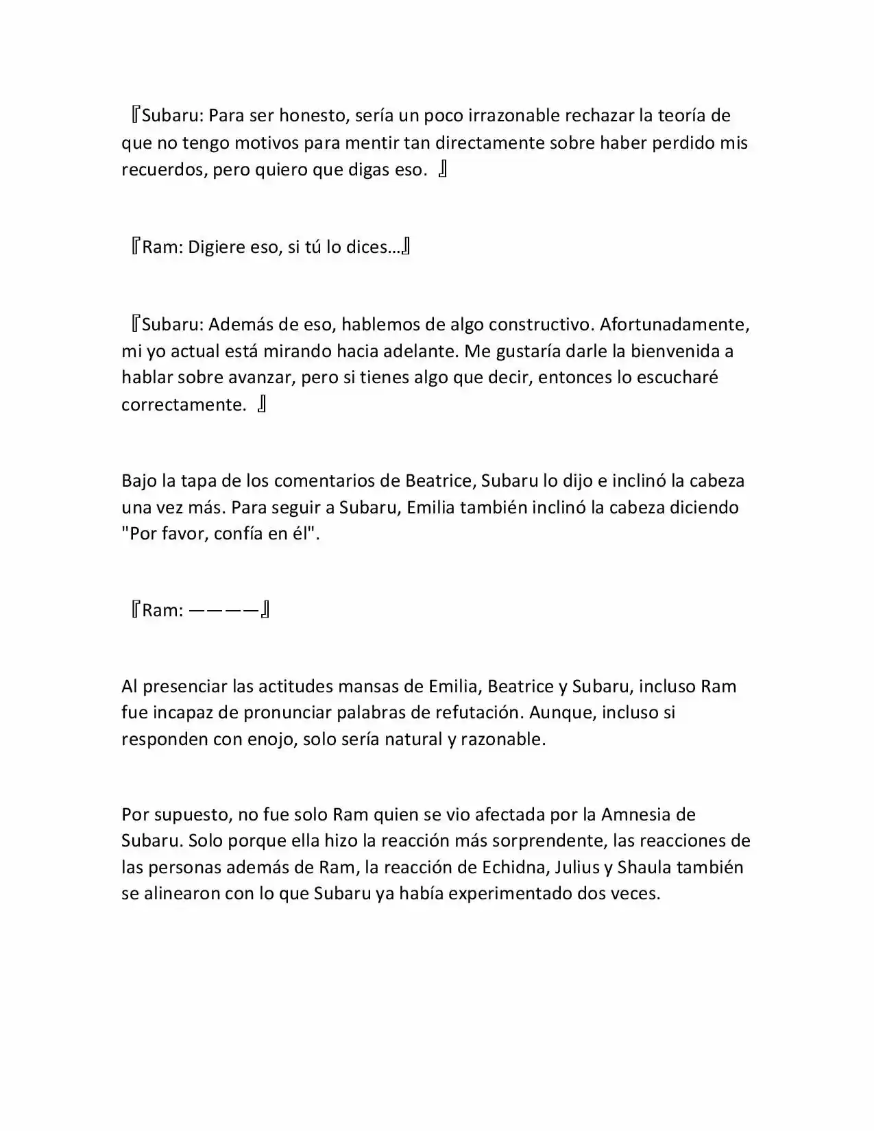 Re:Zero Kara Hajimeru Isekai Seikatsu (Novela) - Capítulo 296 - Página 15 - LectorTMOo