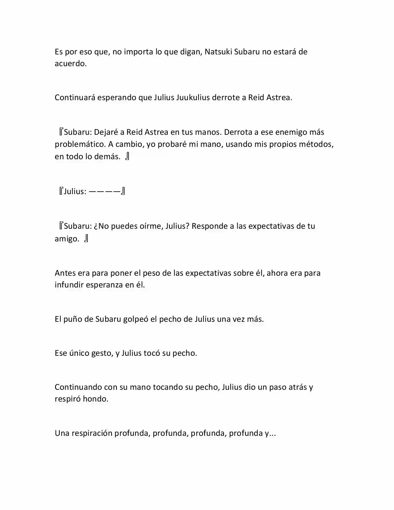 Re:Zero Kara Hajimeru Isekai Seikatsu (Novela) - Capítulo 299 - Página 27 - LectorTMOo