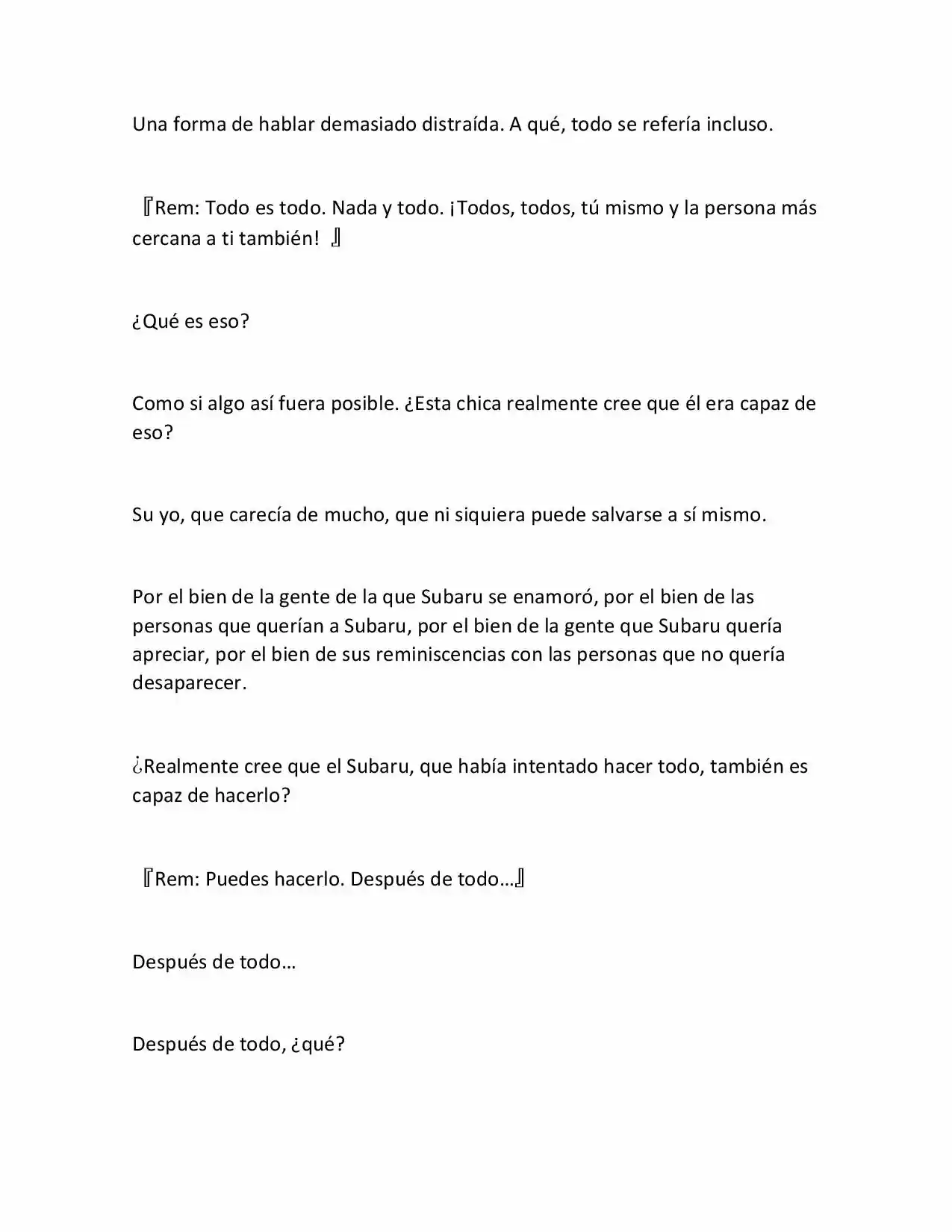 Re:Zero Kara Hajimeru Isekai Seikatsu (Novela) - Capítulo 302 - Página 21 - LectorTMOo