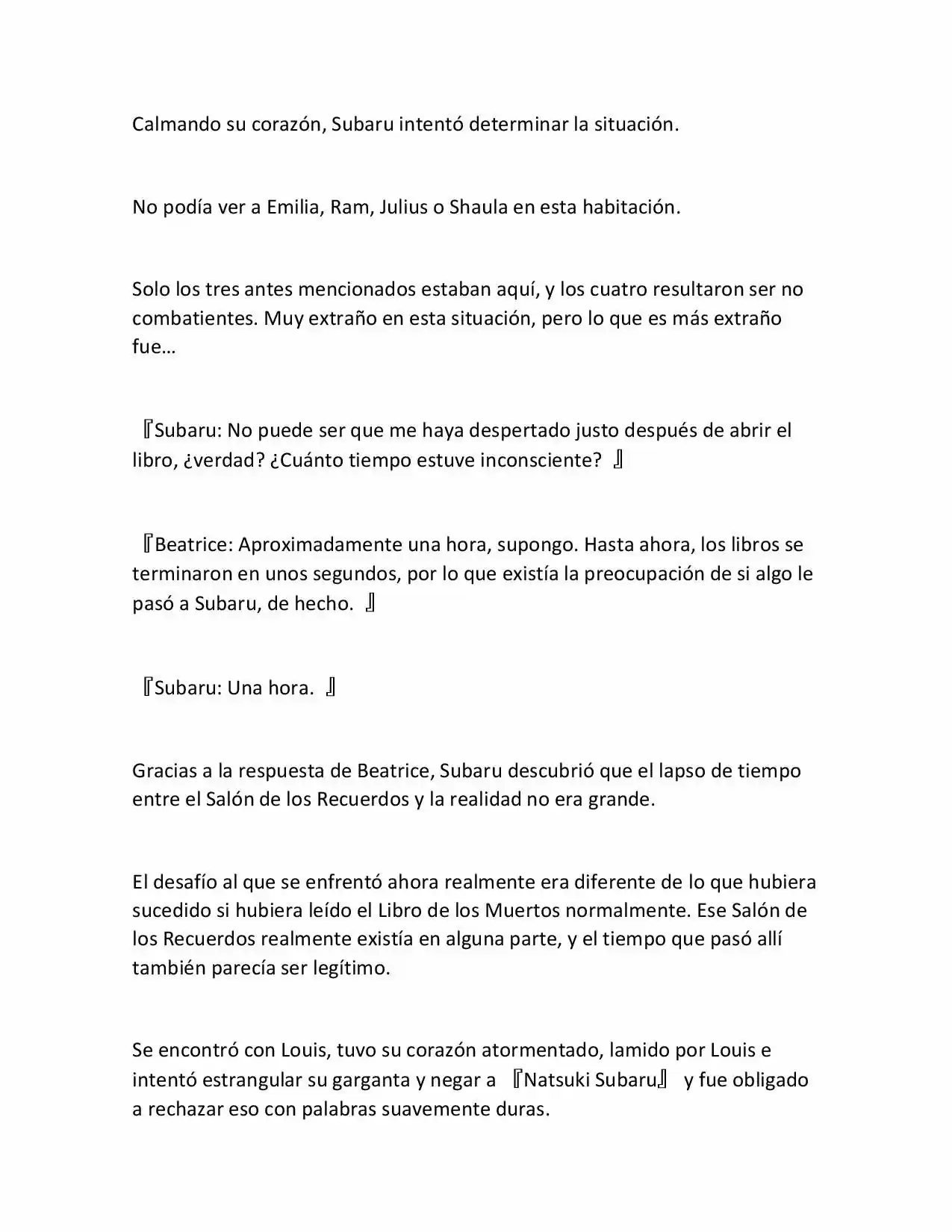 Re:Zero Kara Hajimeru Isekai Seikatsu (Novela) - Capítulo 303 - Página 6 - LectorTMOo