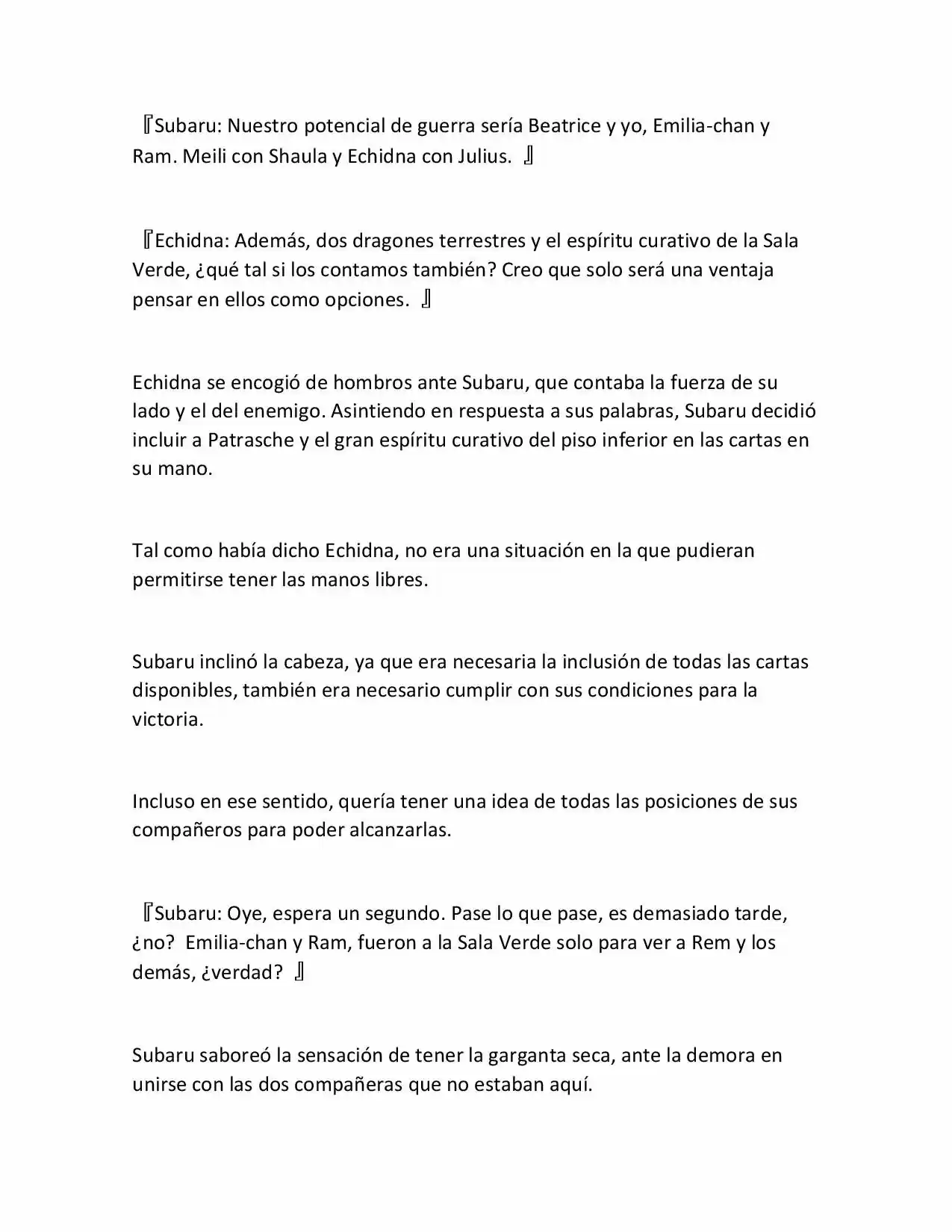 Re:Zero Kara Hajimeru Isekai Seikatsu (Novela) - Capítulo 304 - Página 24 - LectorTMOo