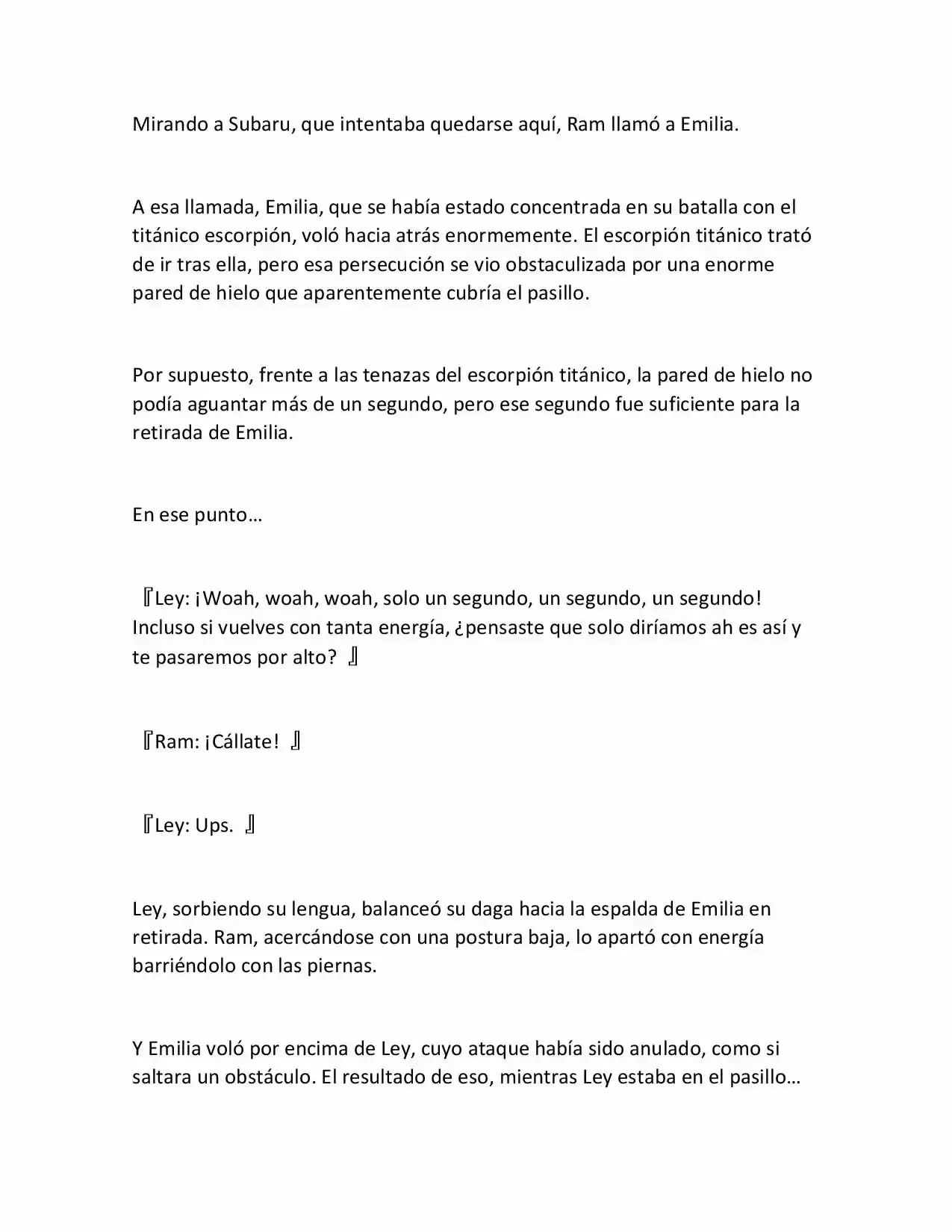 Re:Zero Kara Hajimeru Isekai Seikatsu (Novela) - Capítulo 309 - Página 21 - LectorTMOo
