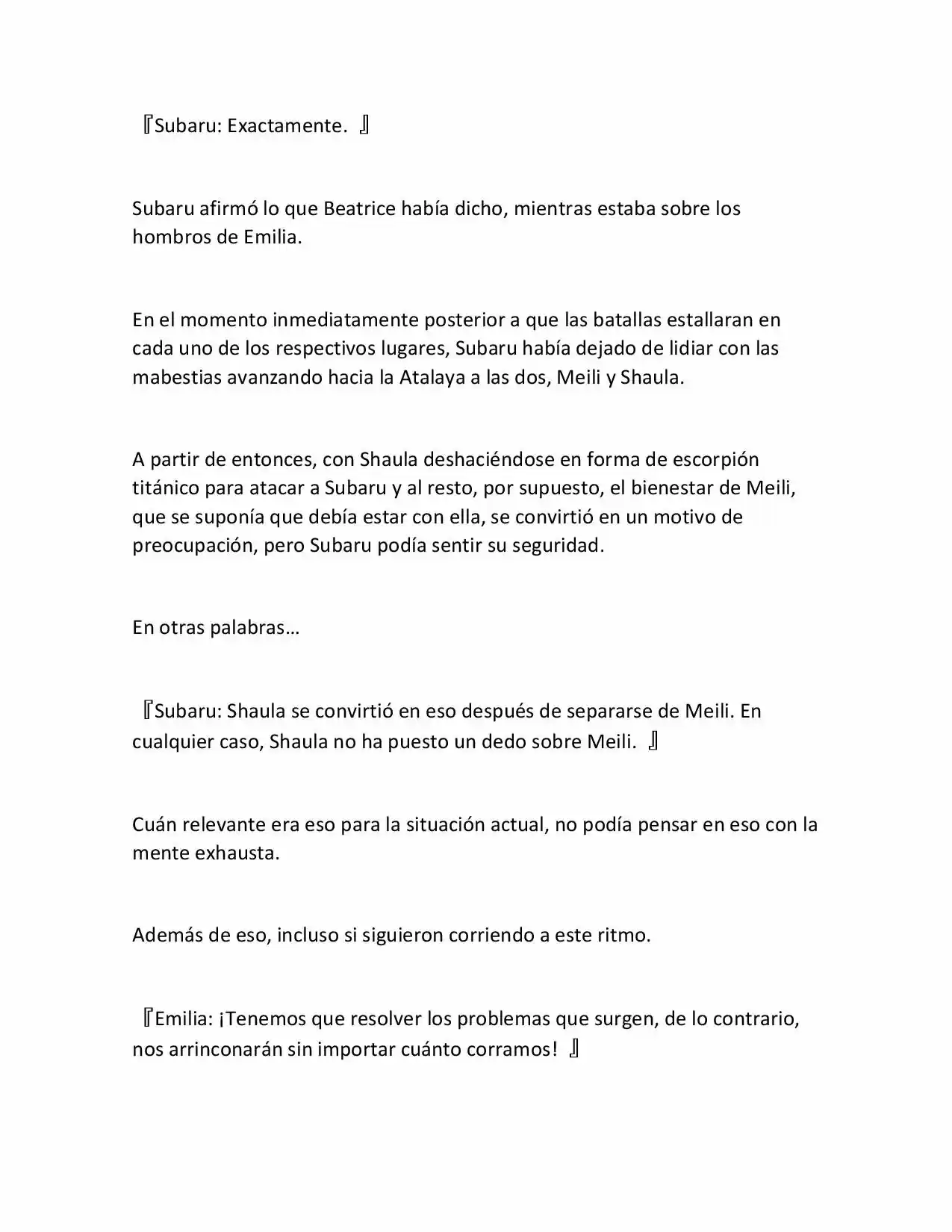 Re:Zero Kara Hajimeru Isekai Seikatsu (Novela) - Capítulo 309 - Página 28 - LectorTMOo