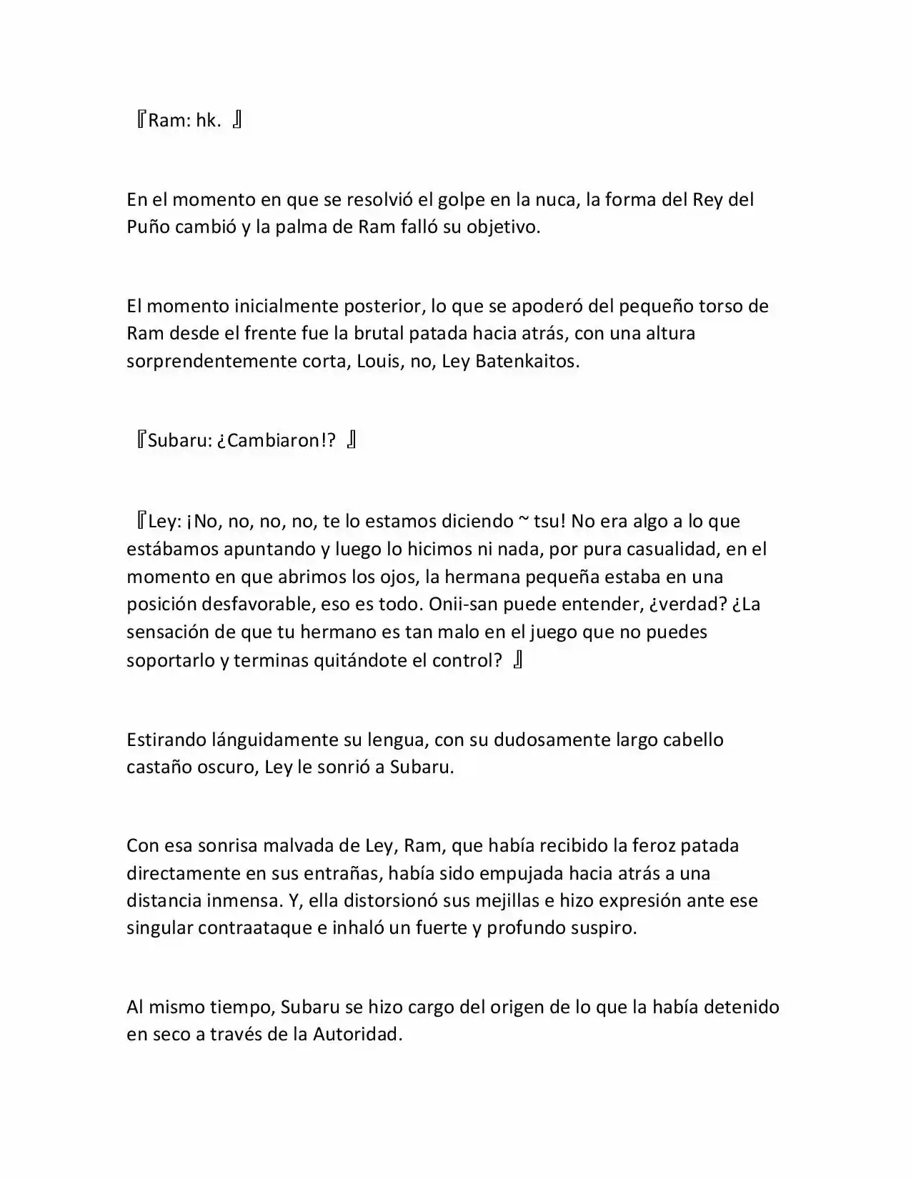 Re:Zero Kara Hajimeru Isekai Seikatsu (Novela) - Capítulo 309 - Página 37 - LectorTMOo